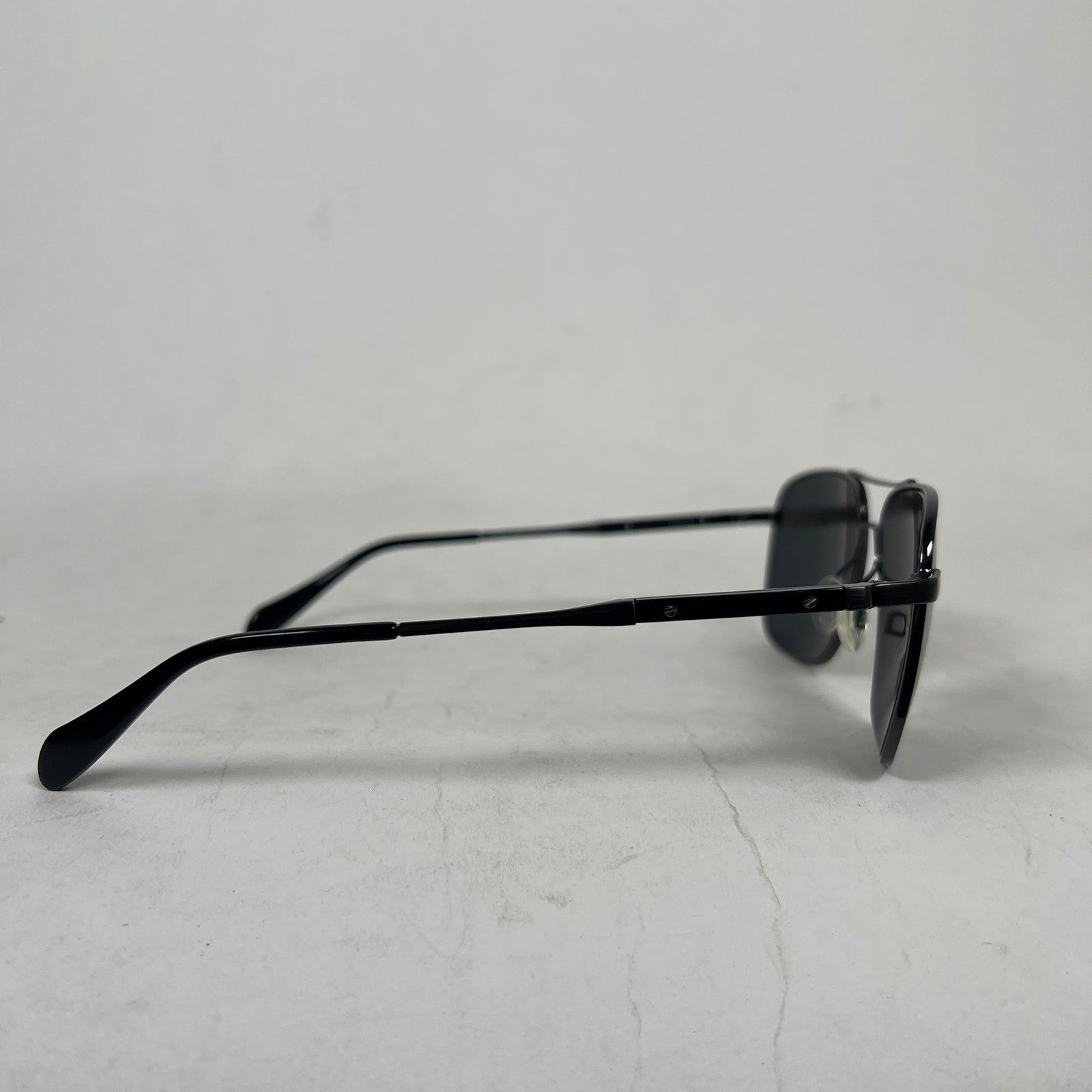 Oliver People's Black Polarized Sunglasses
