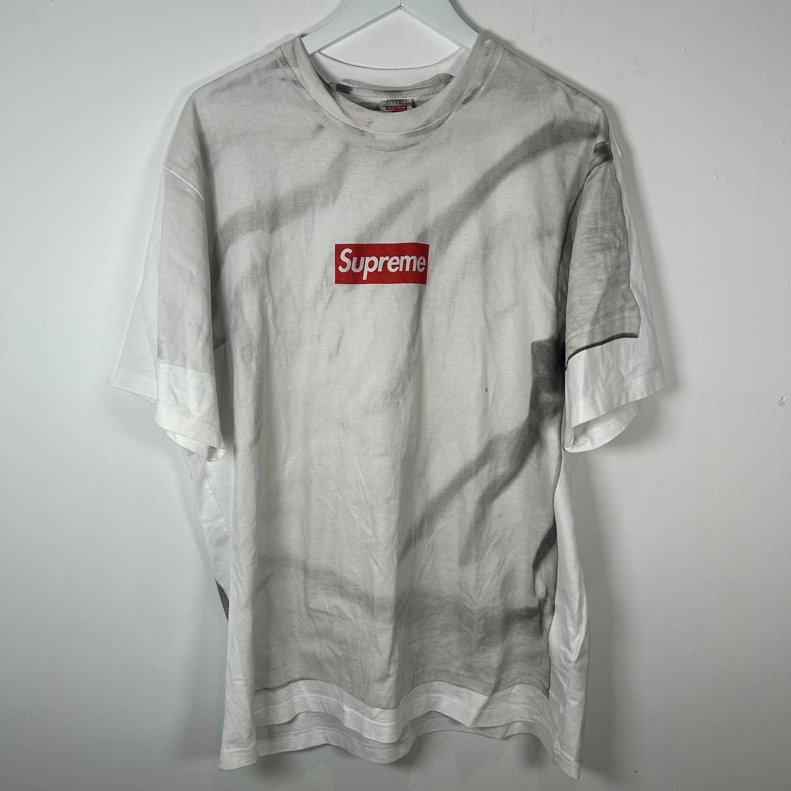 Supreme x Maison Margiela Box Logo T-Shirt Size L