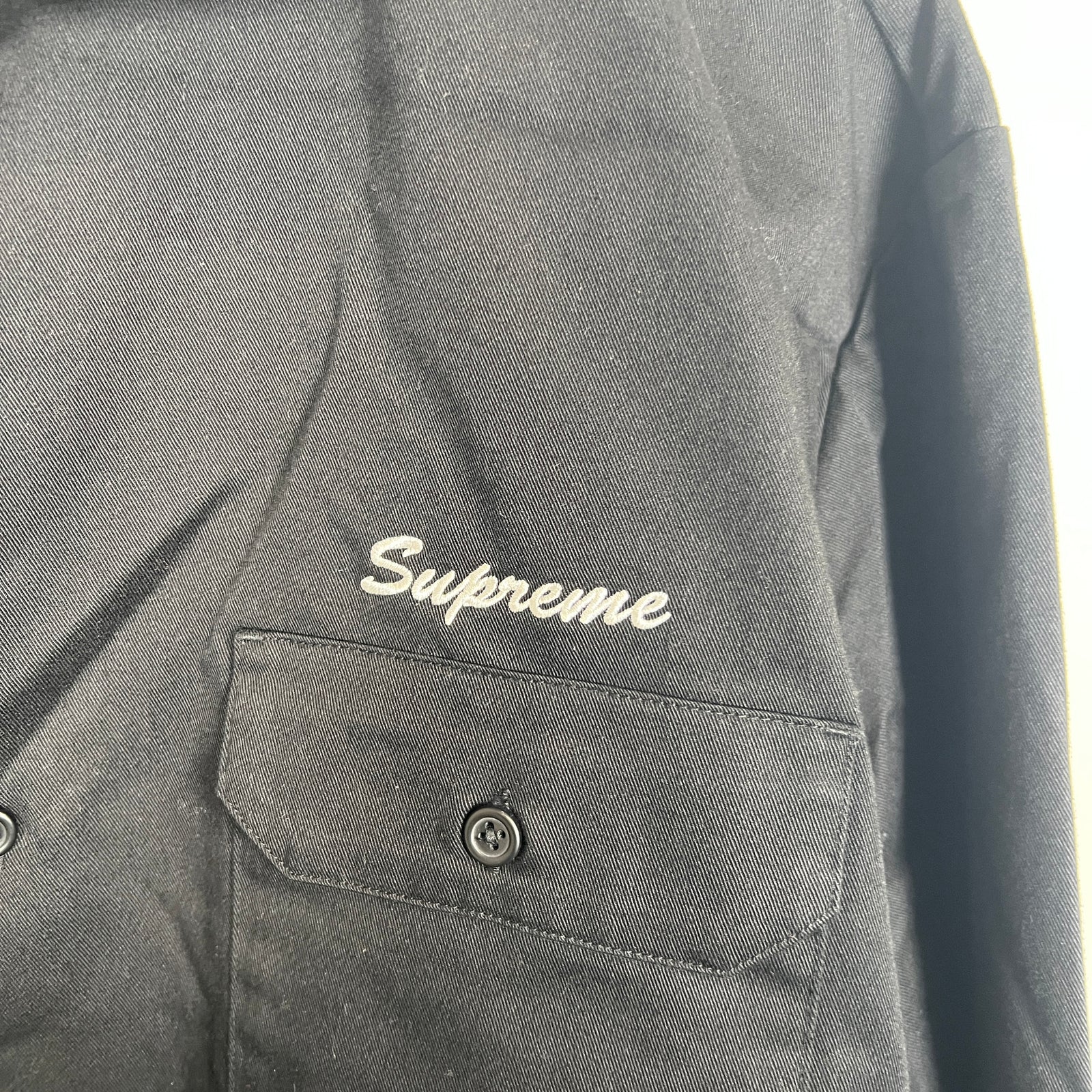 Supreme 'God Bless' Work Shirt Size XL