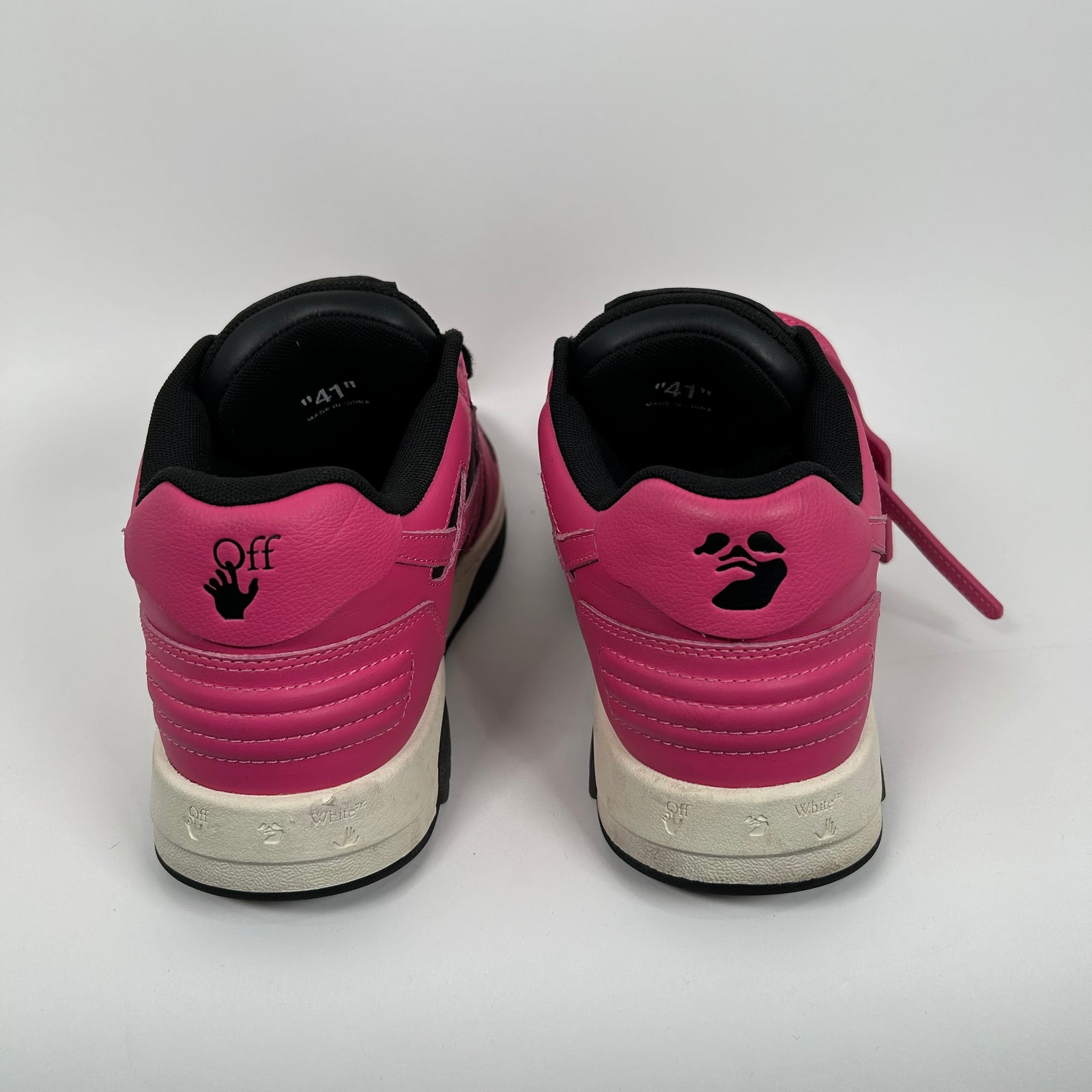 Off-White Pink Out-of-Office Sneakers Size 41