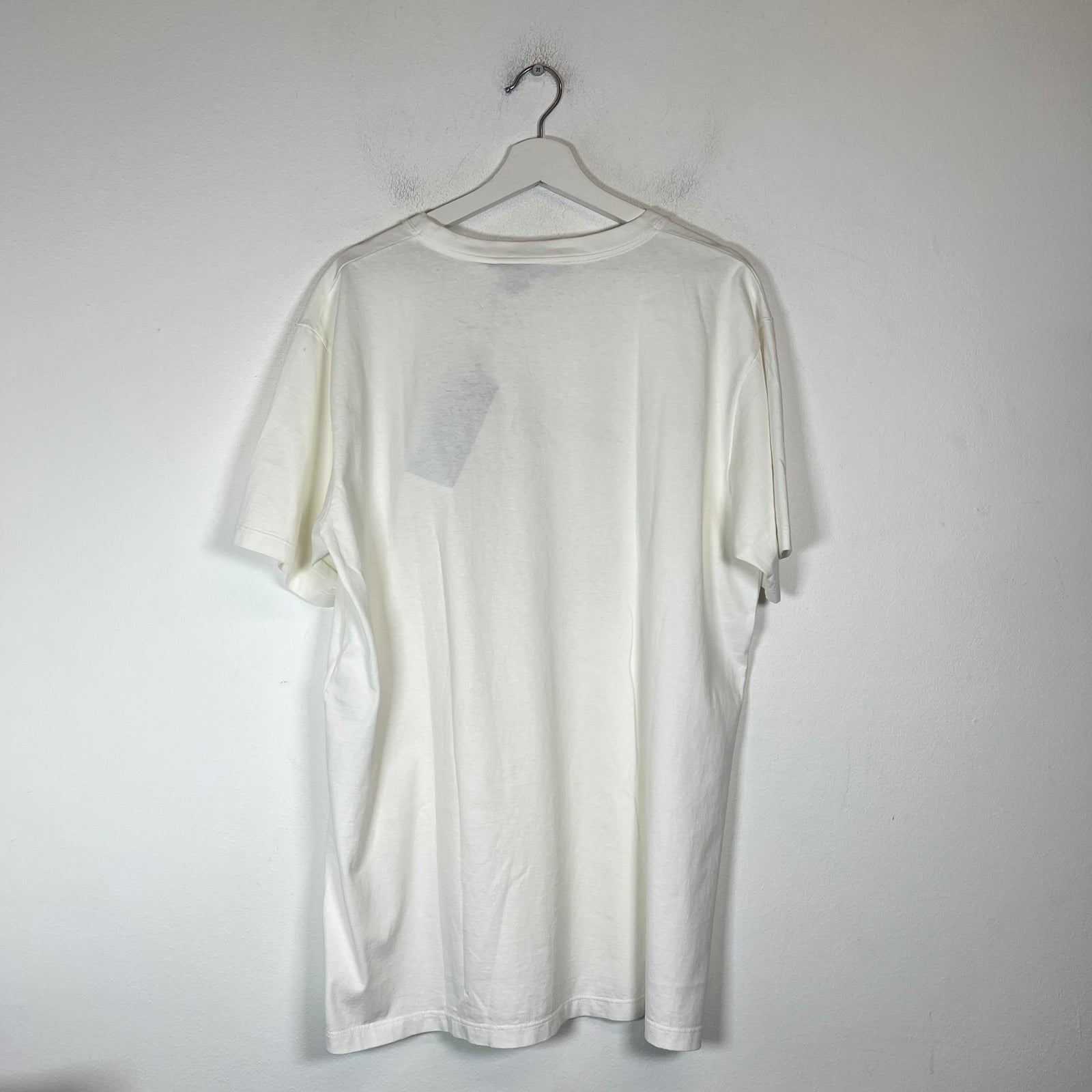 Gucci White Classic GG Oval Logo T-Shirt Size L