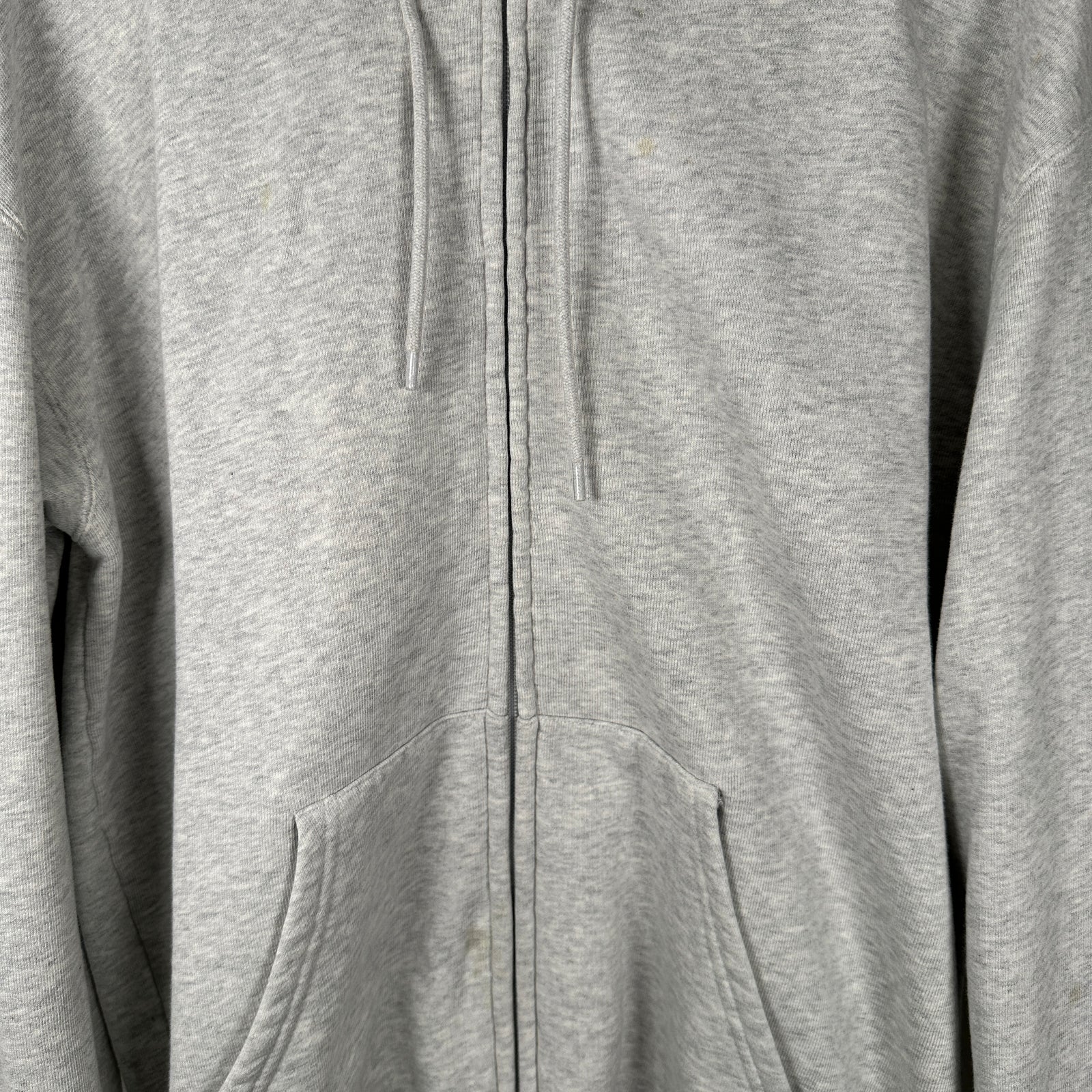 Balenciaga Grey Oversized Logo Hoodie Size S