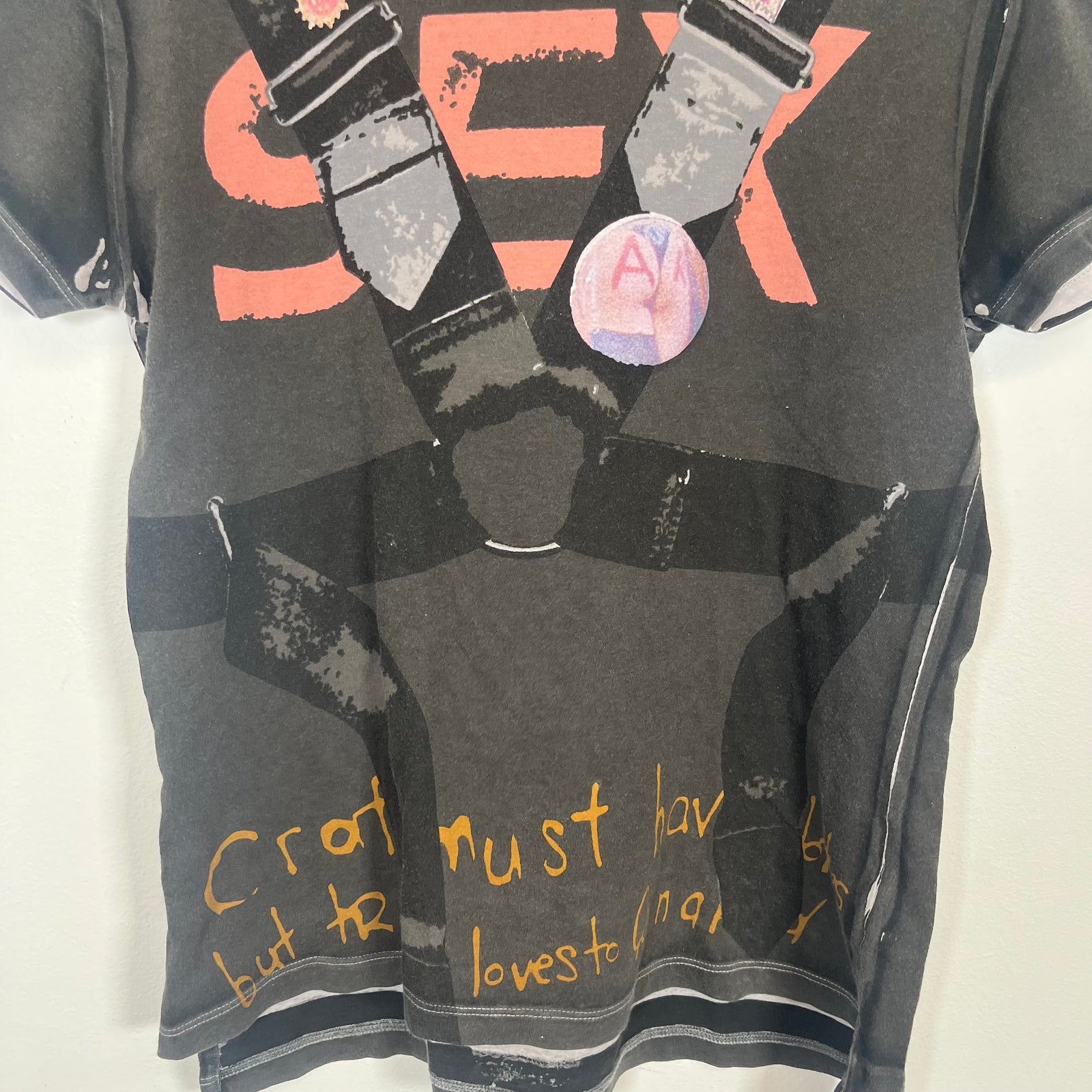 Vivienne Westwood Sex Harness T-Shirt Size Small