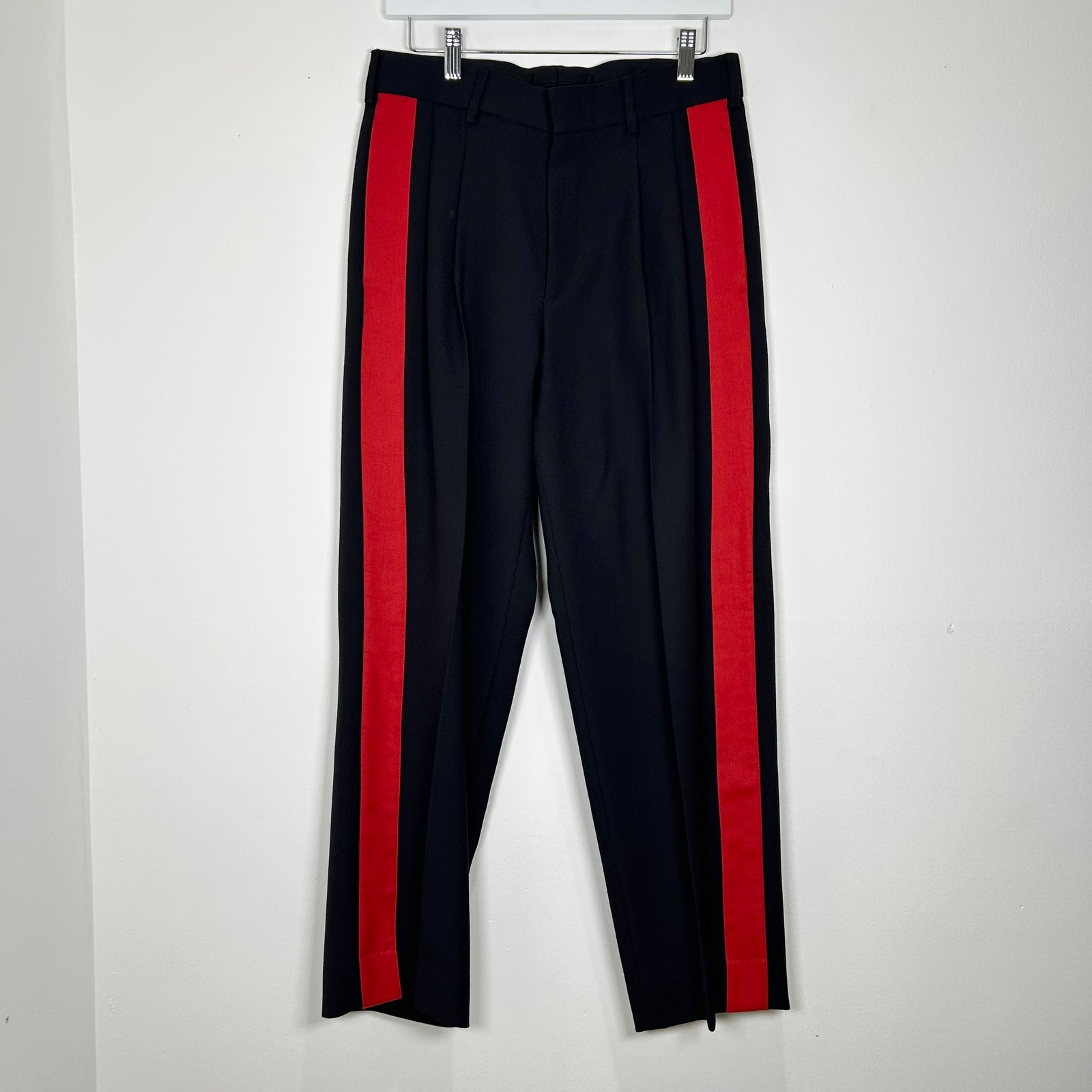 Stella McCartney Navy Red Stipe Suit Pants Size 30