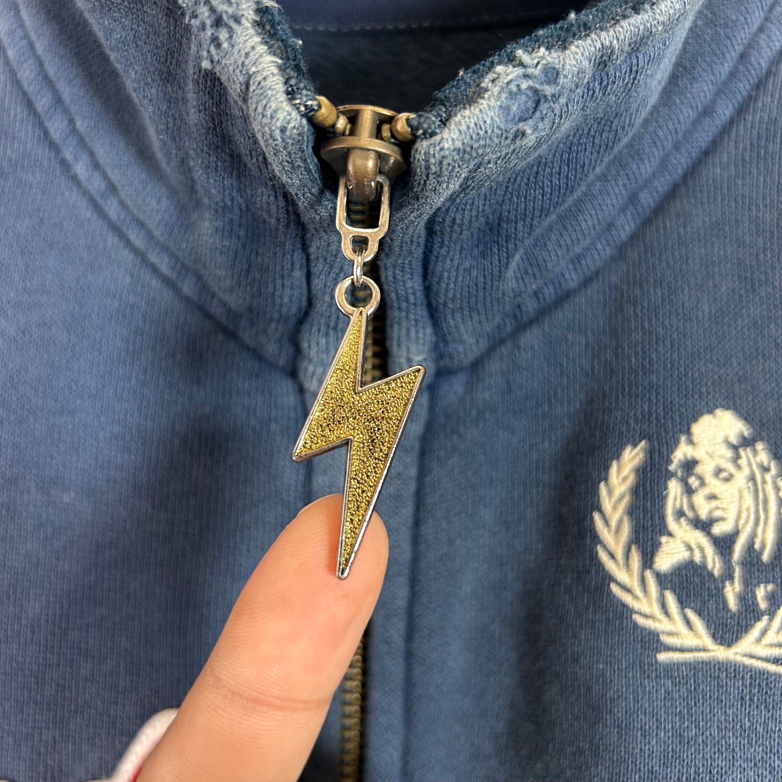 Hysteric Glamour Blue Striped Track Jacket Size S