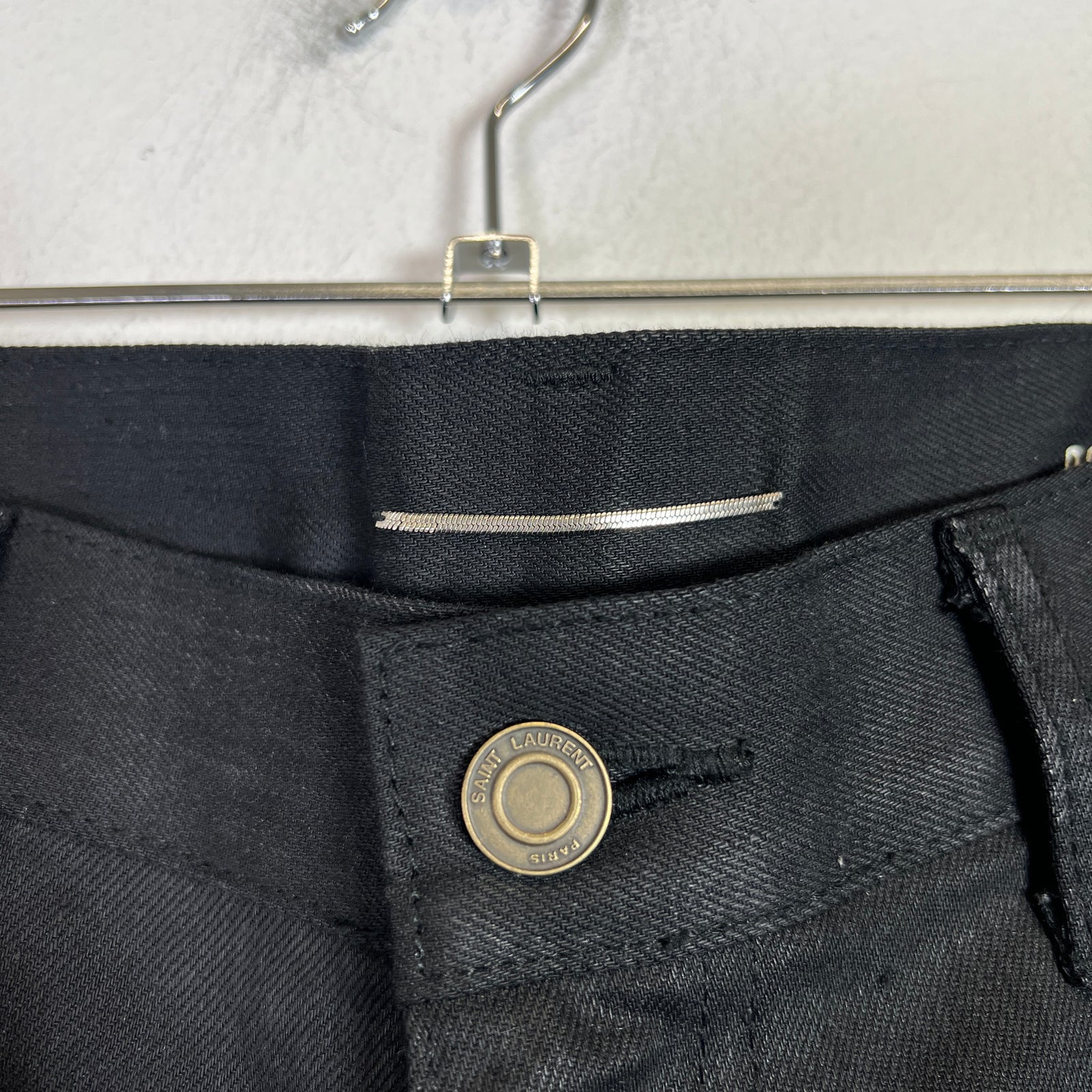 Saint Laurent FW15 D02 ‘Crash’ Denim Jeans