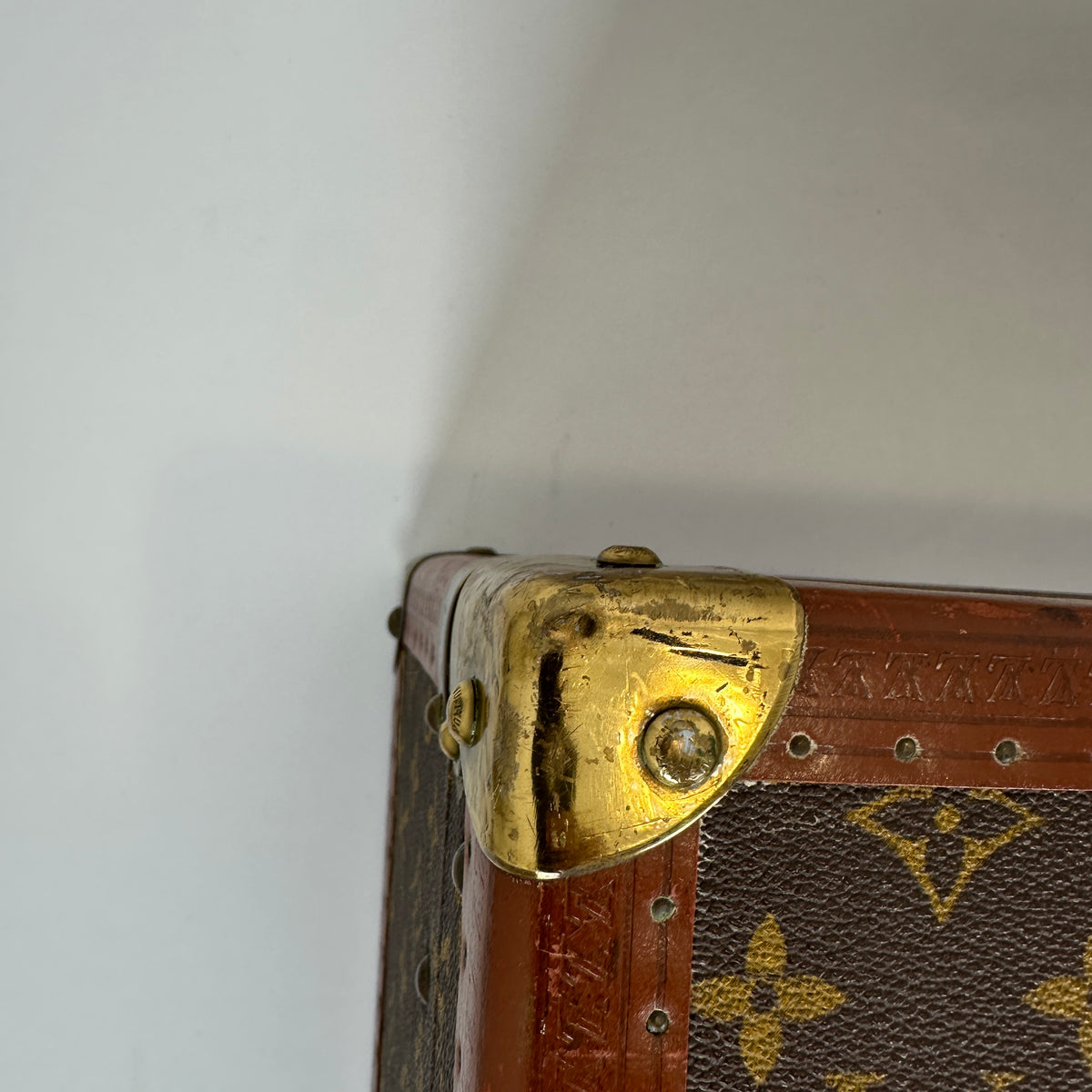 Louis Vuitton 1954 Monogram Alzer 50 Trunk
