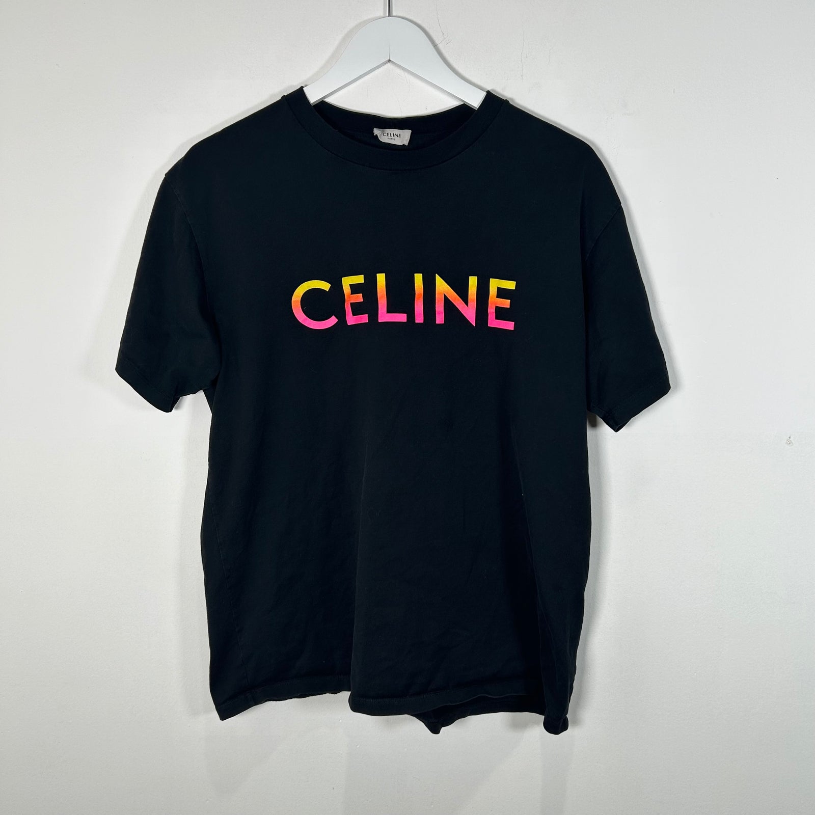 Celine Gradient Logo T-Shirt Size XS