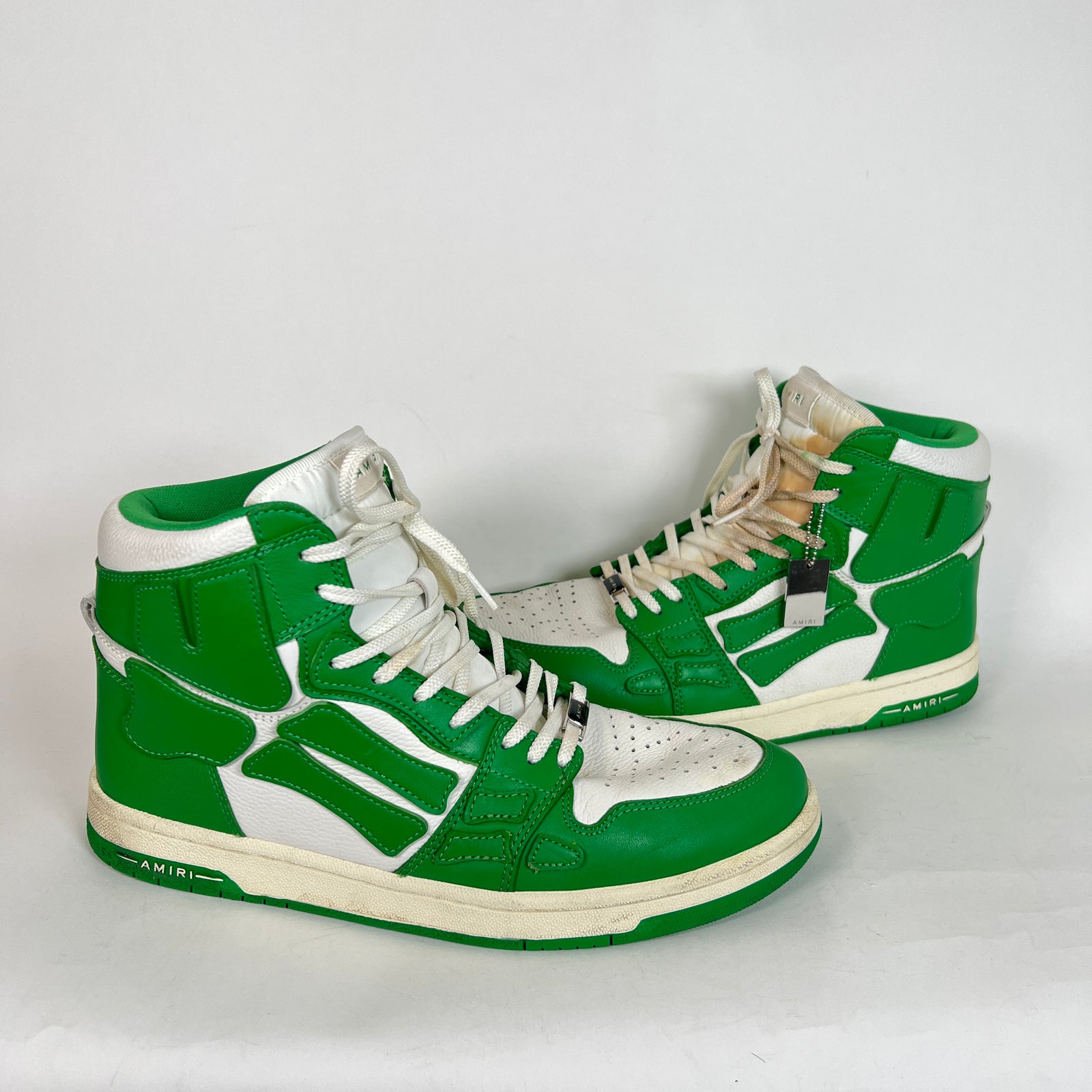 Amiri Bone Green High Top Sneaker Size 11