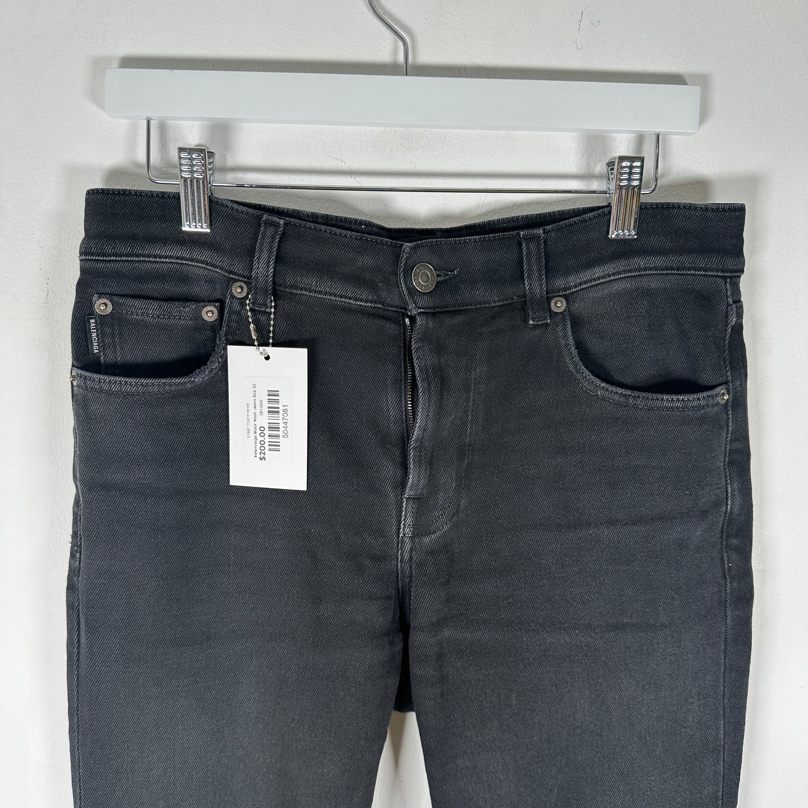 Saint Laurent Black Denim Jeans Size 32