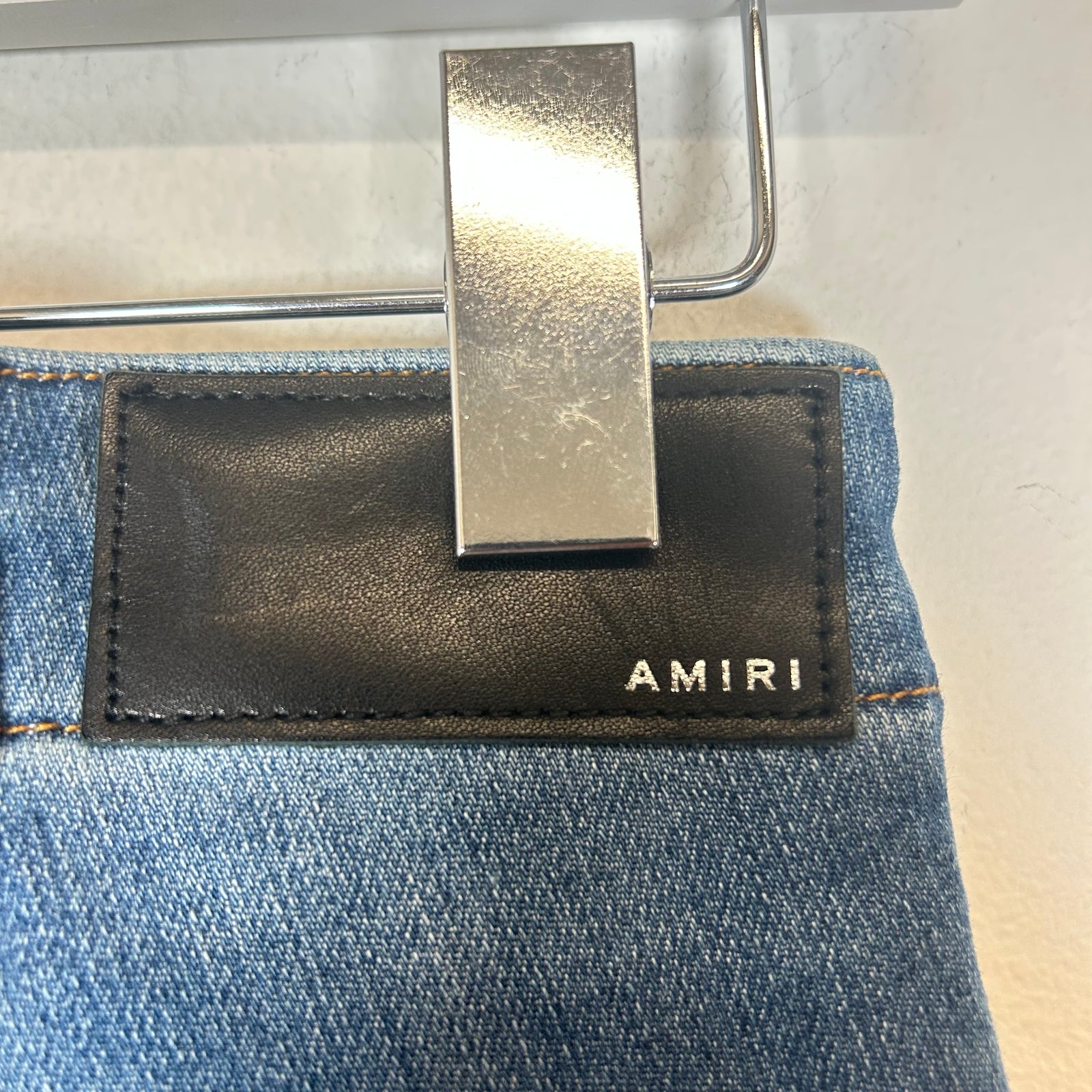 Amiri Blue Tactical Cargo Jeans Size 33