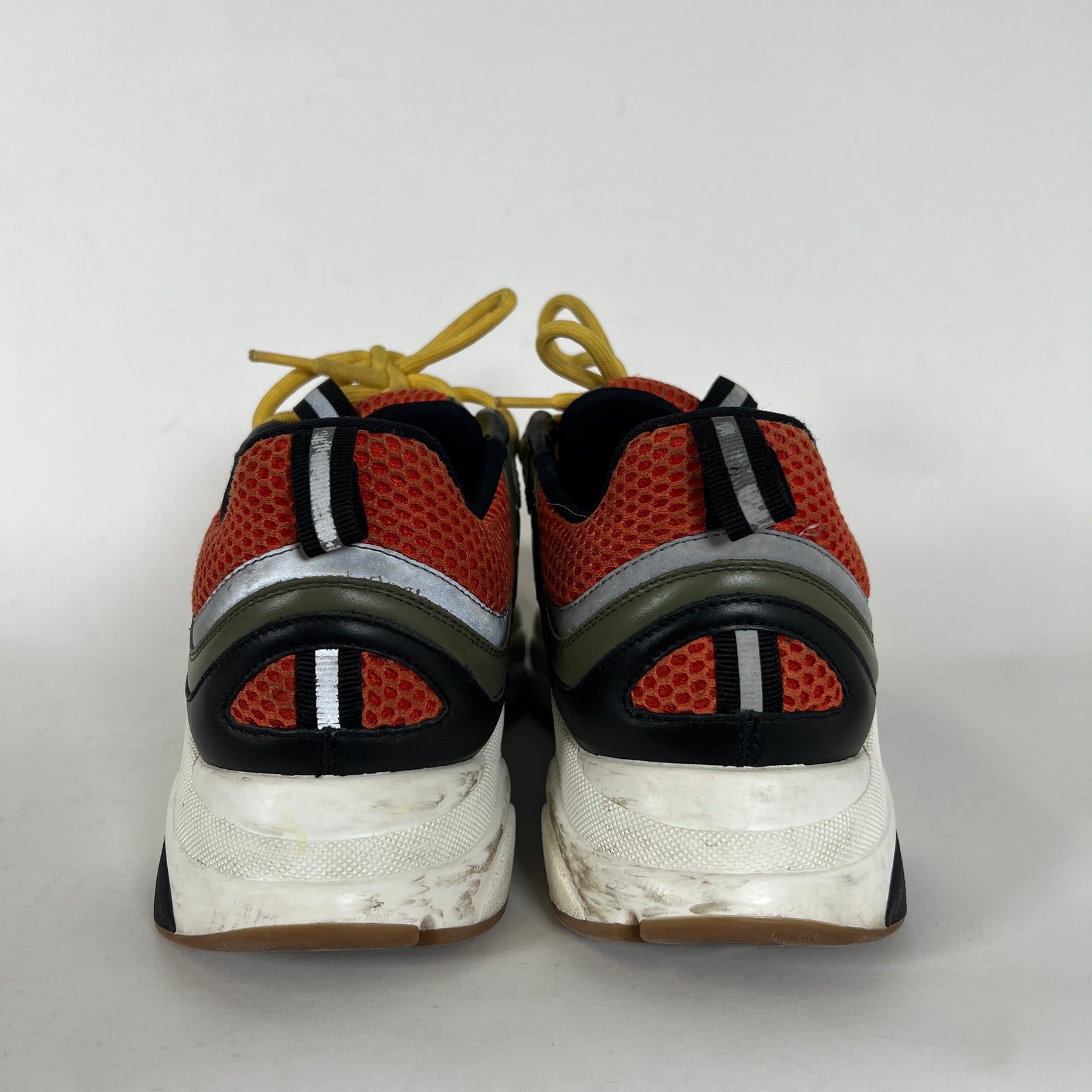 Dior B22 Orange/Green Sneaker Size 10