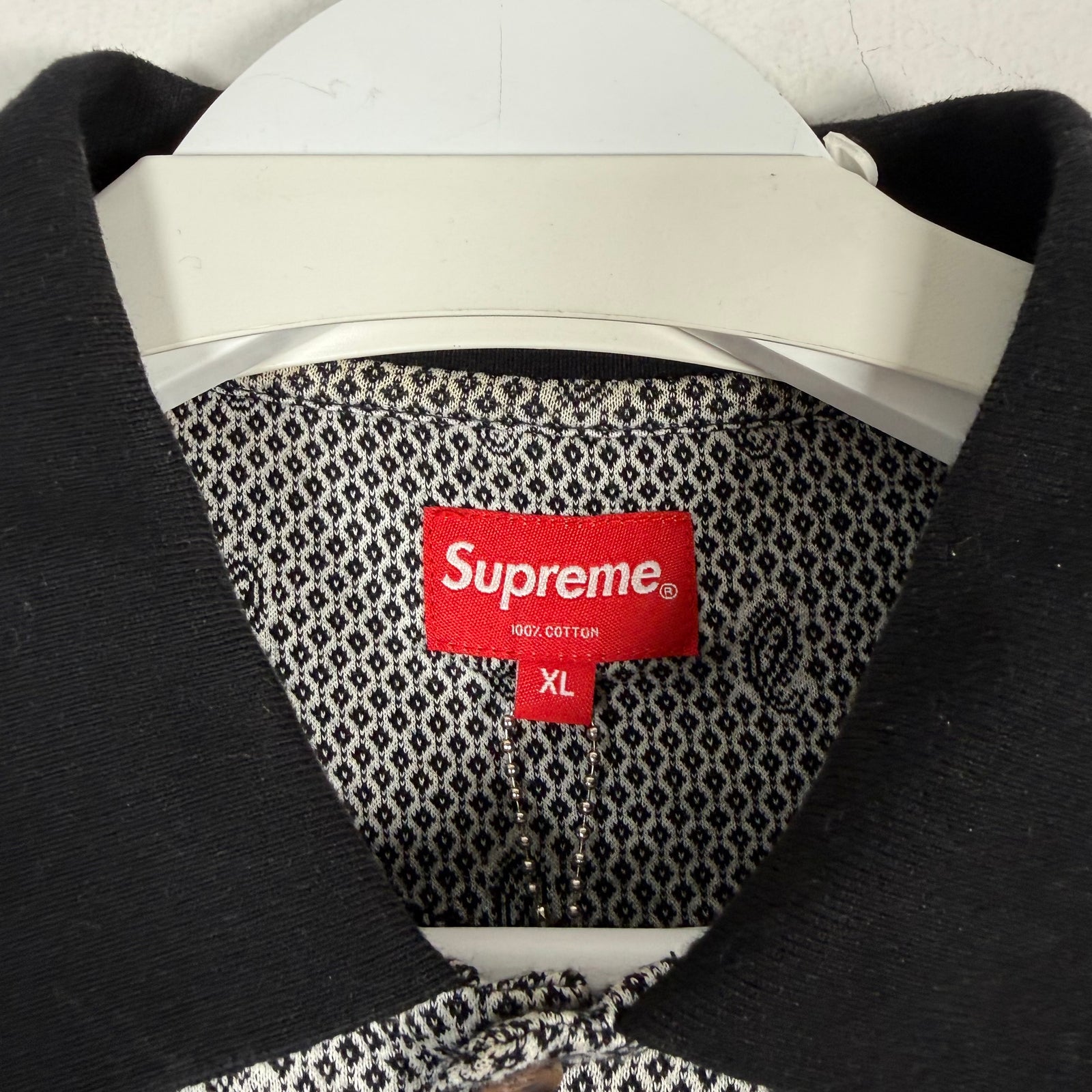 Supreme Bandana Knit Polo Size XL