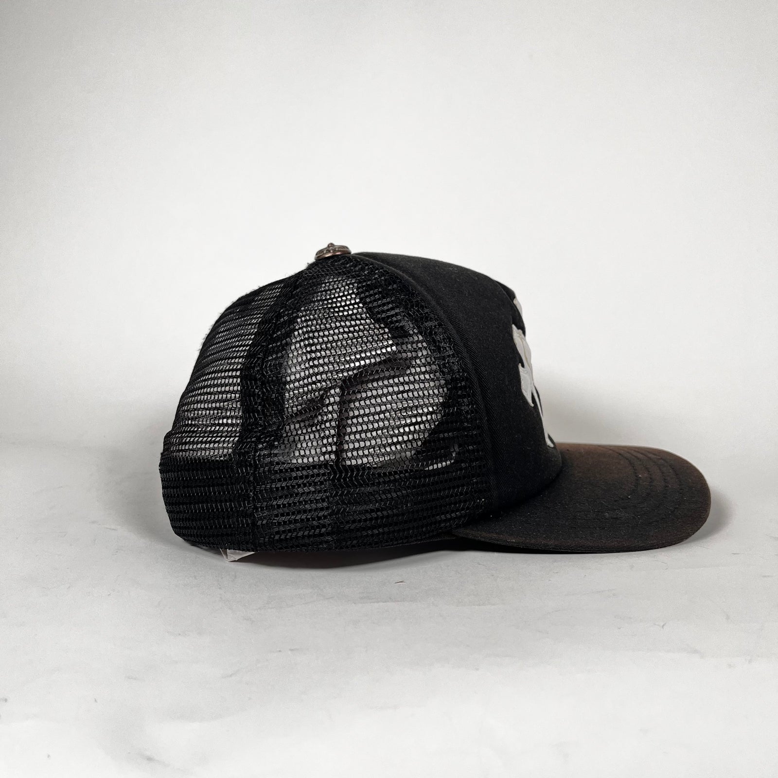 Chrome Hearts White Cemetary Cross Hat