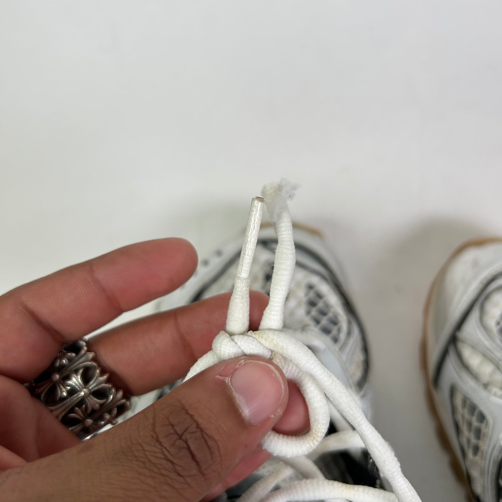 Bottega Veneta Silver Orbit Sneakers