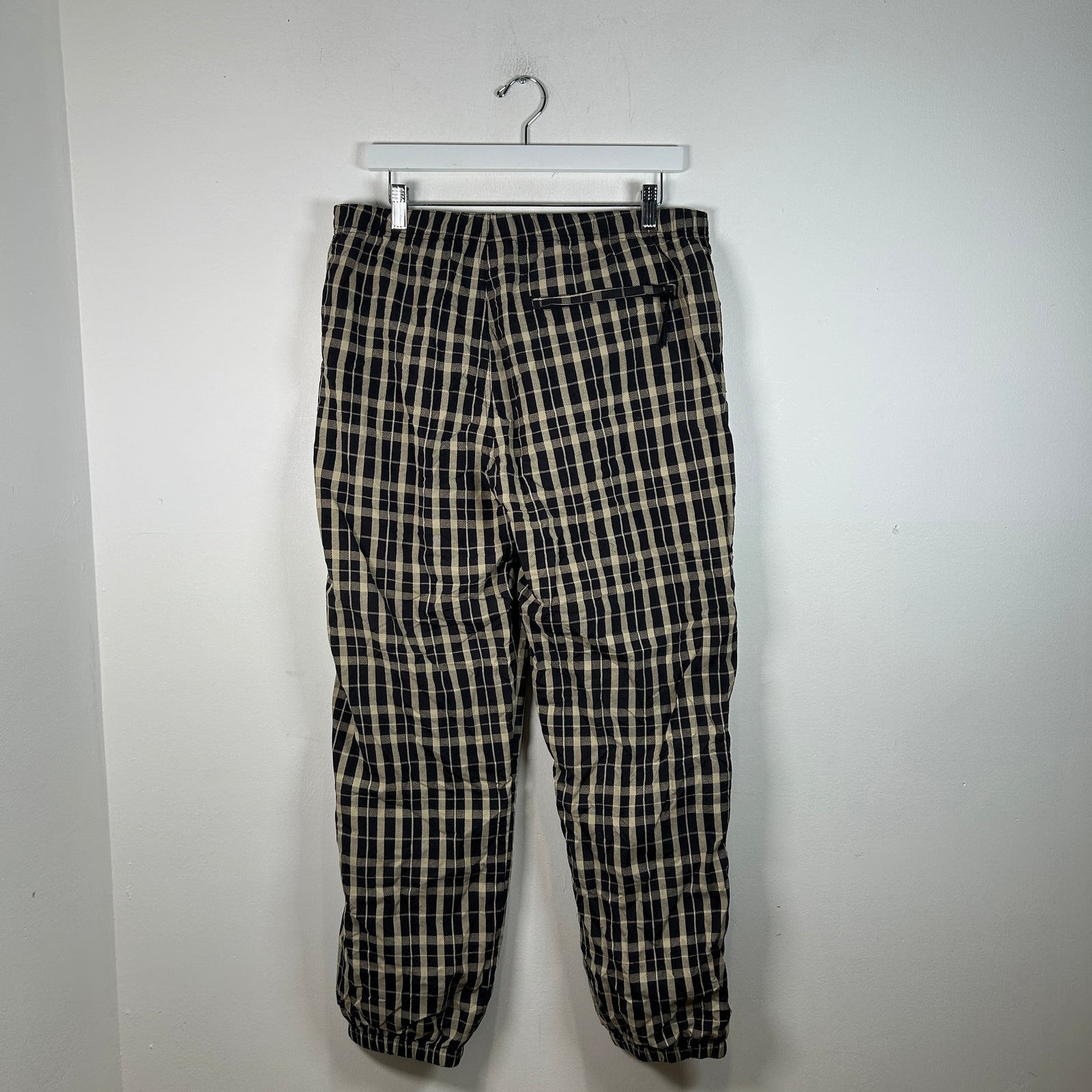 Supreme Tartan Plaid Windbreaker Pants Size M