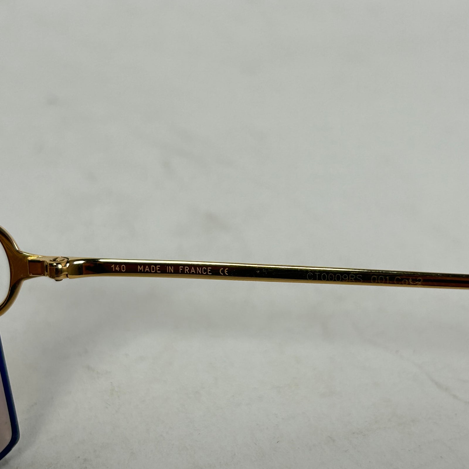 Cartier Big C Decor Gold Wire Glasses