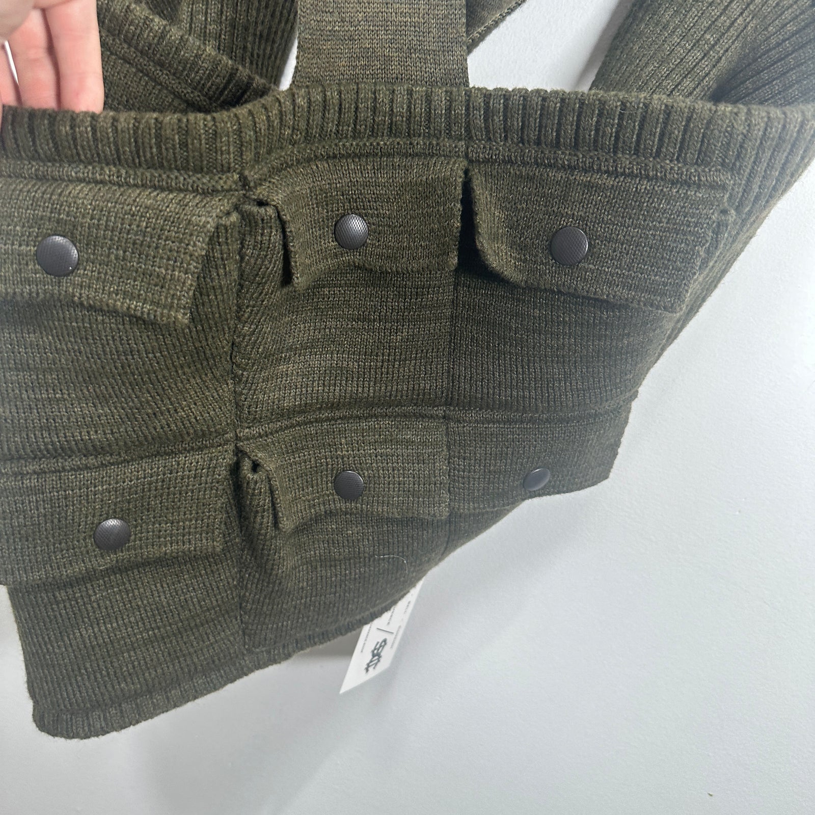Kapital Green Wool Cargo Utility Rig