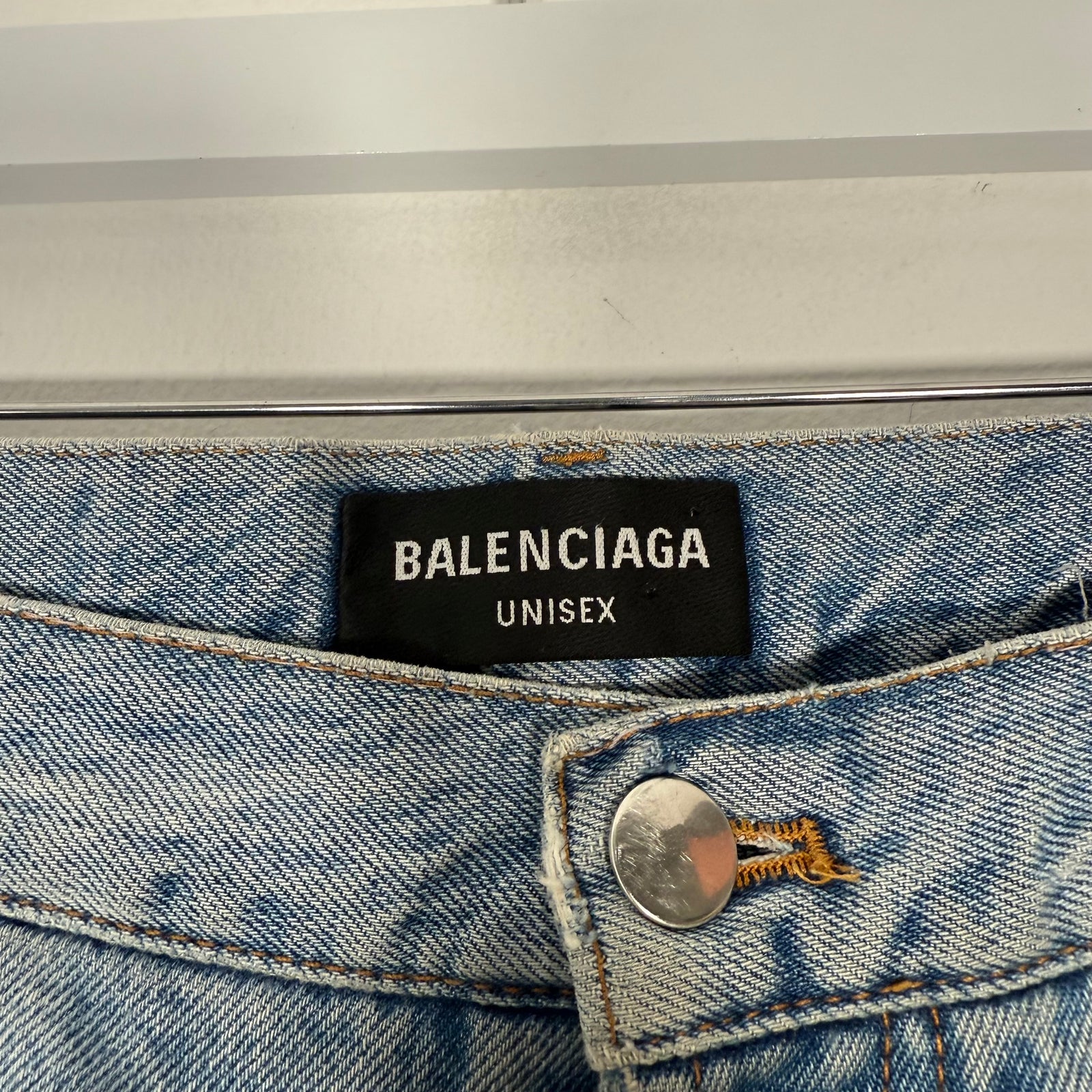 Balenciaga Sample Boxer Denim Size 34