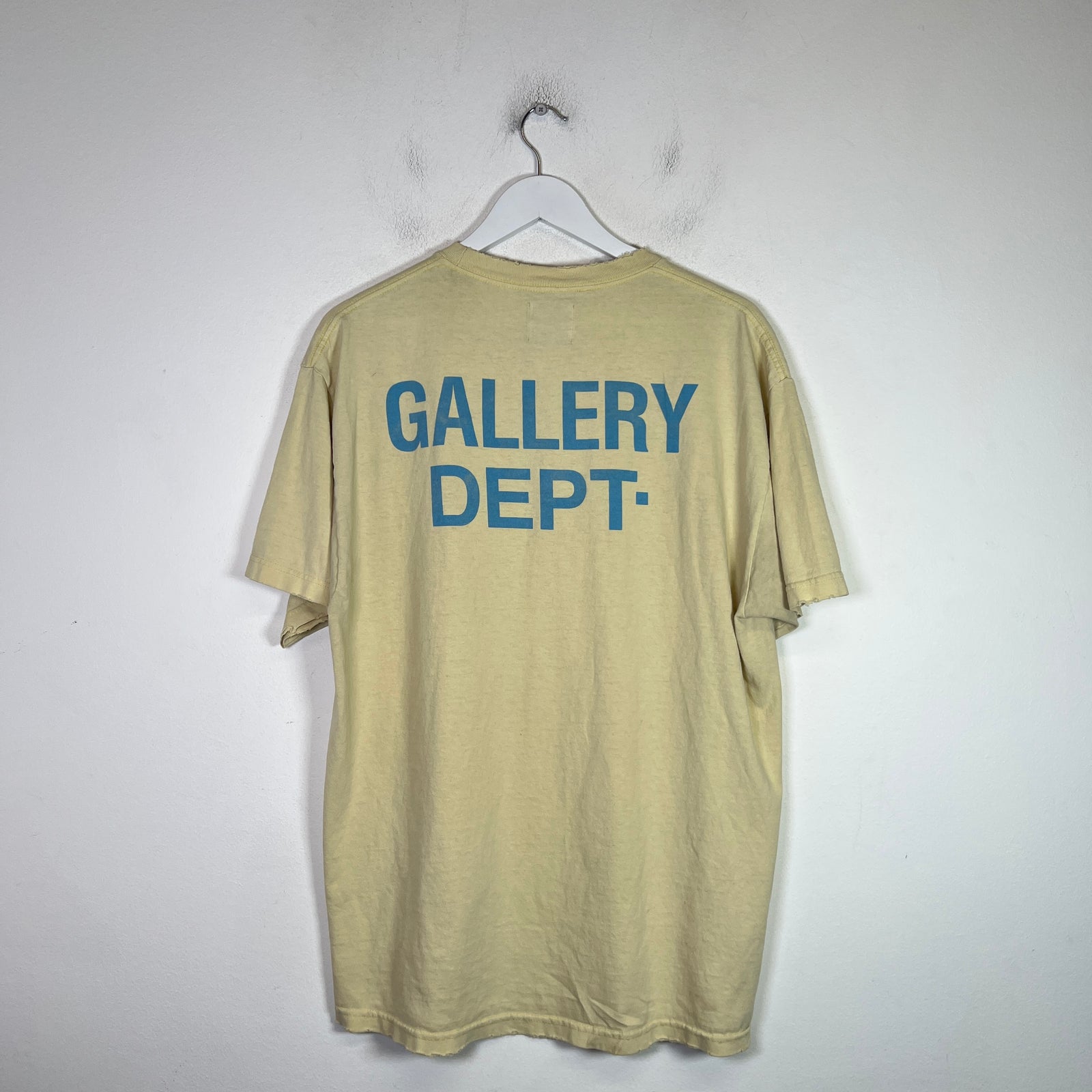 Gallery Dept Yellow Palm Springs T-Shirt Size L