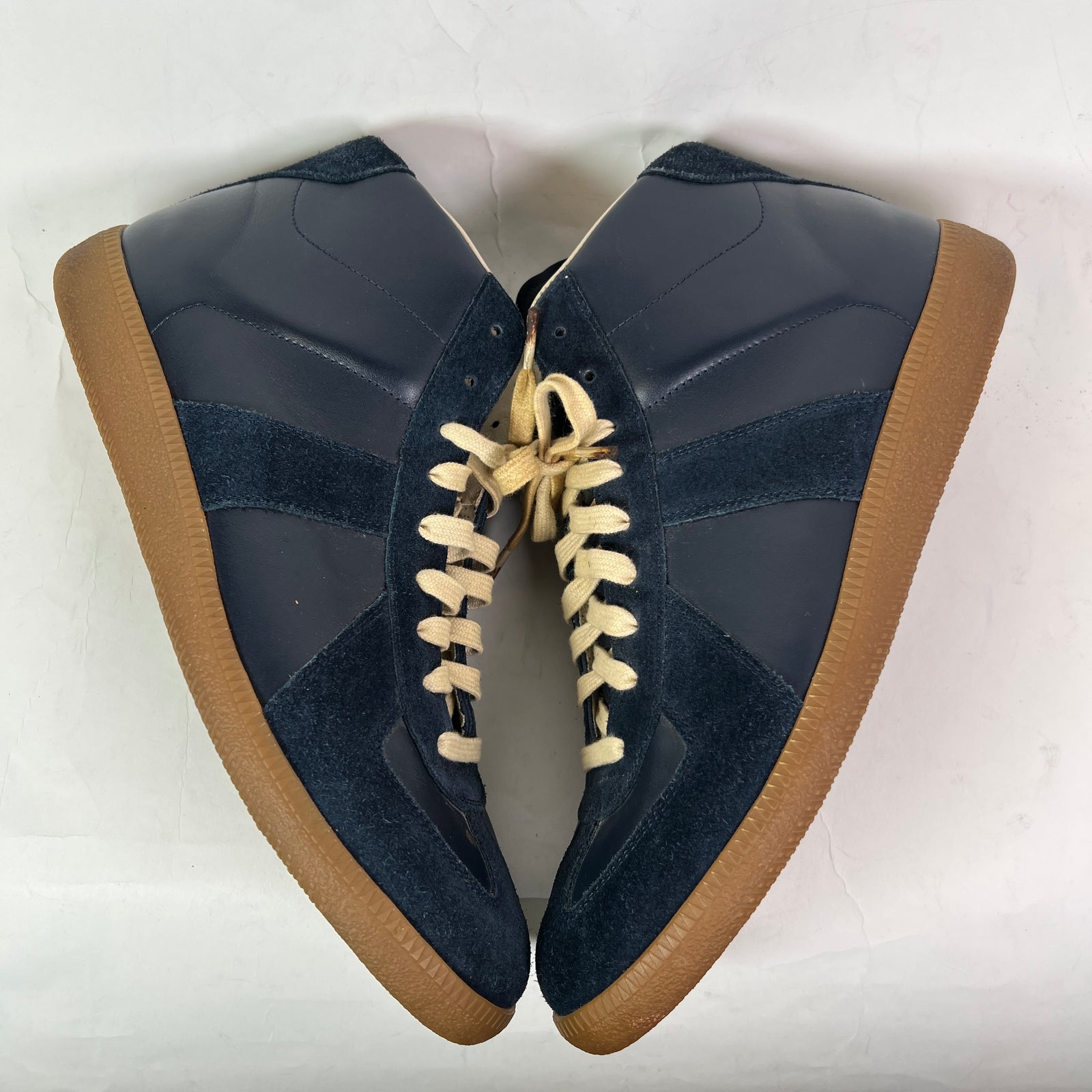 Maison Margiela Navy Mid-Top Replica Gats Size 45