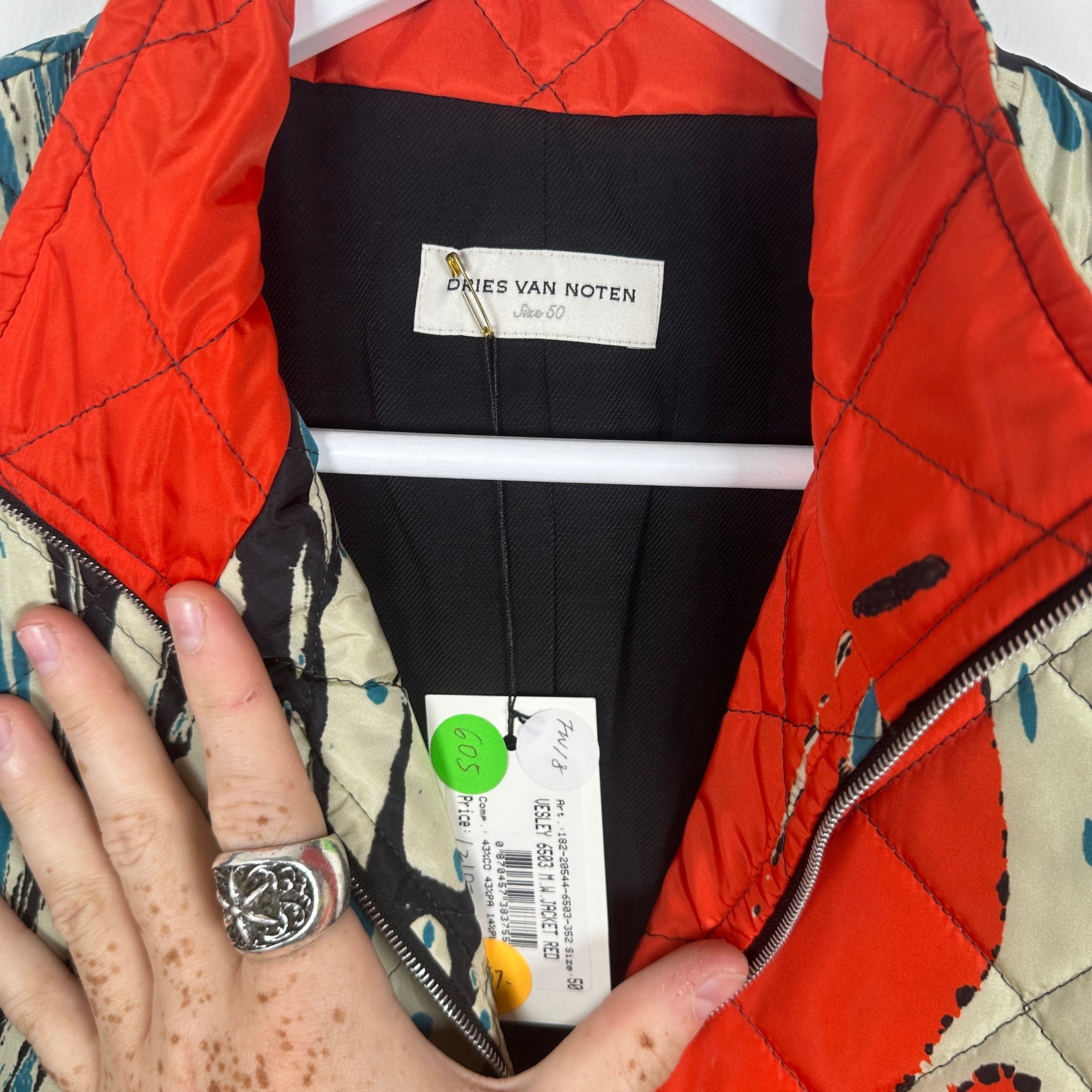 Dries Van Noten Multicolor Jacket Size Large