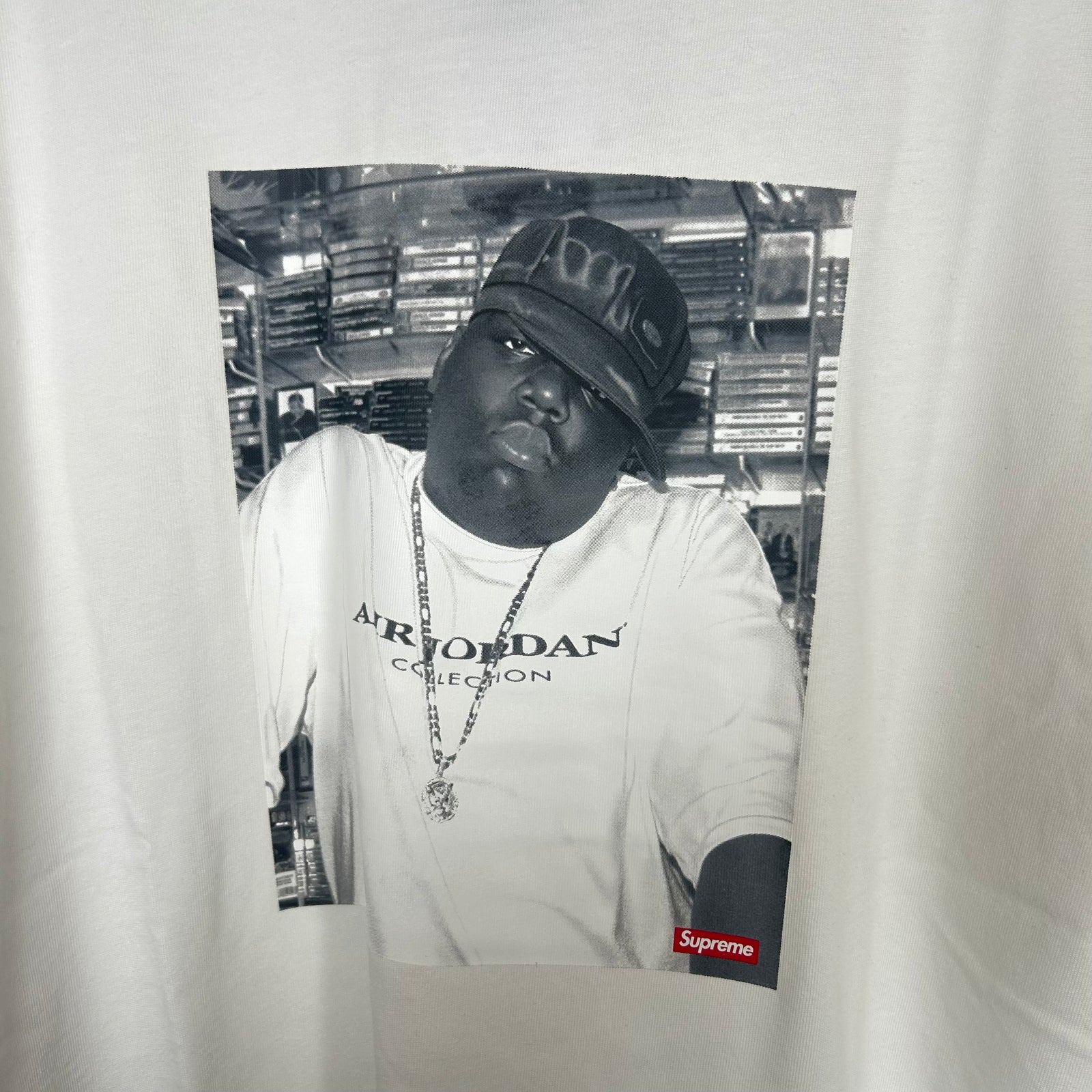 Supreme White Biggie Tee Size XL