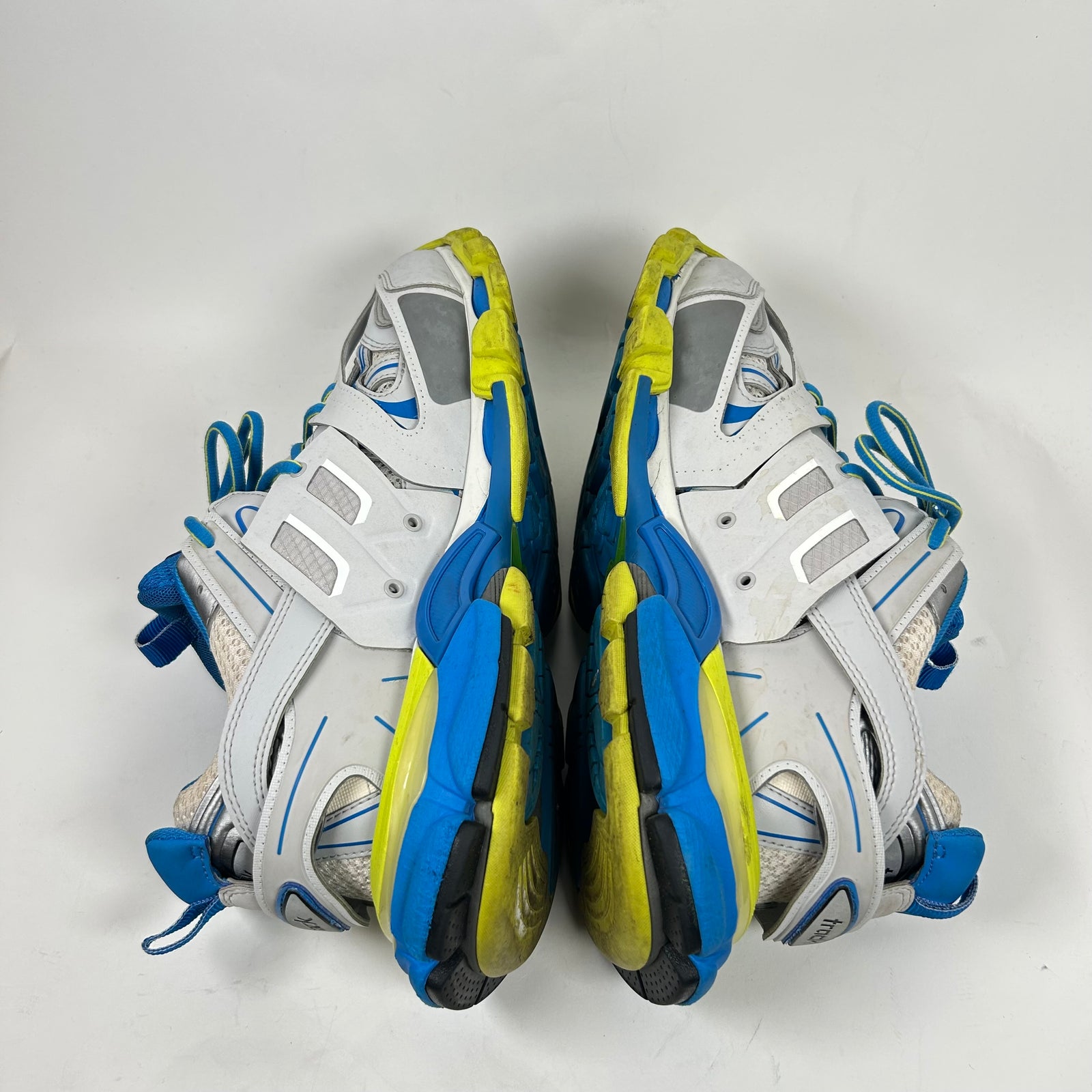 Balenciaga Blue/Green Track Sneaker Size 42