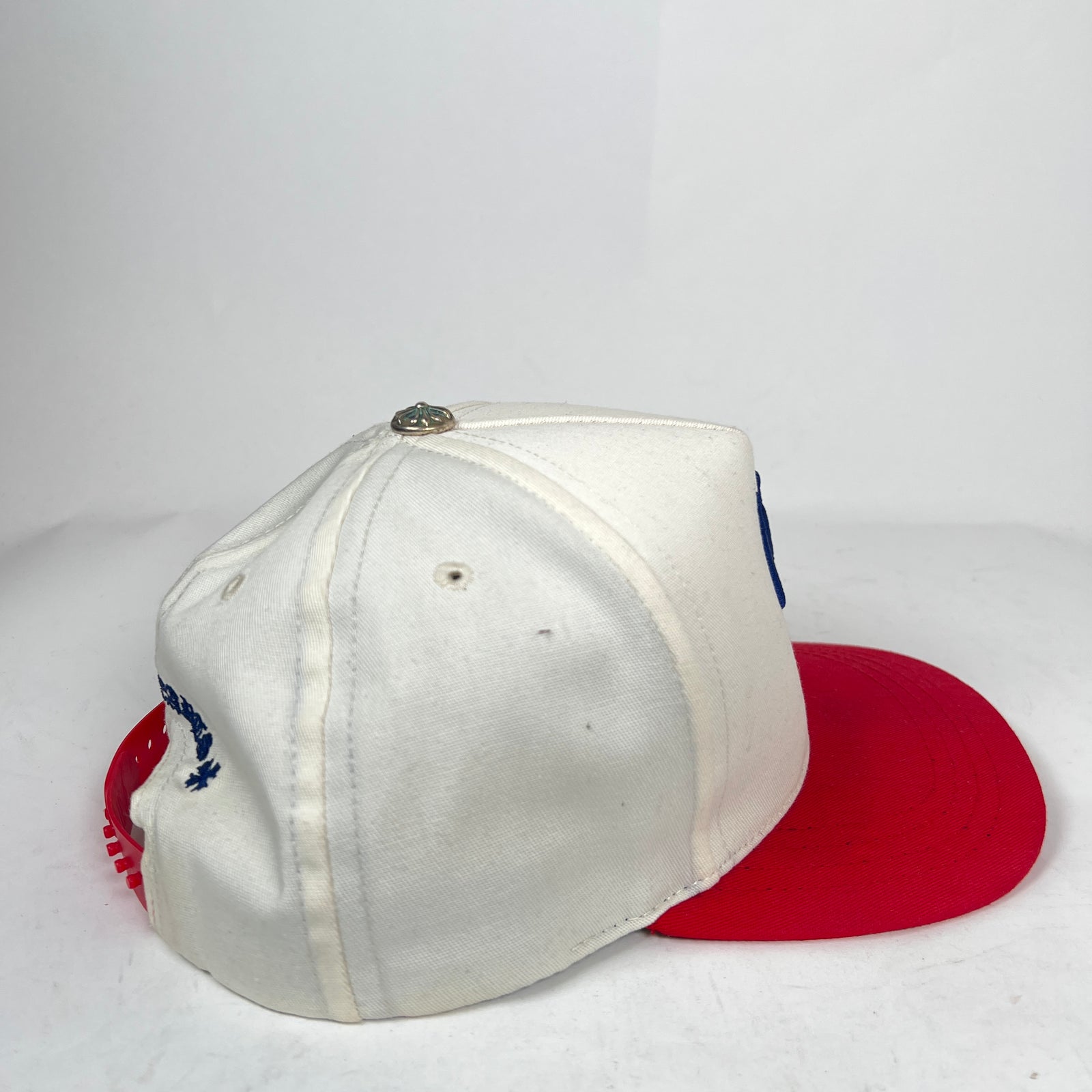 Chrome Hearts Cream/Red ‘4th Of July’ CH Baseball Cap