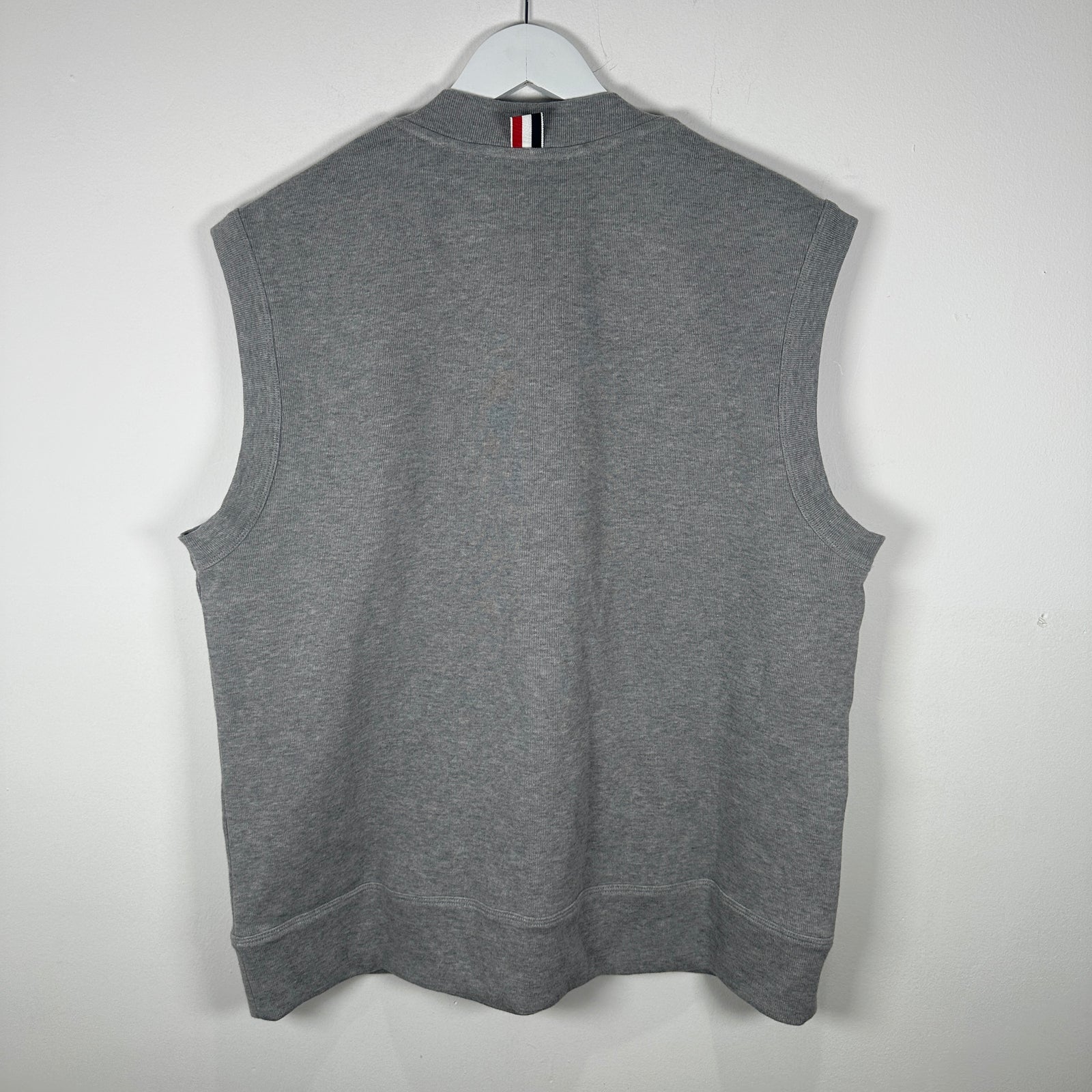 Thom Browne Grey Sweater Vest Size 4