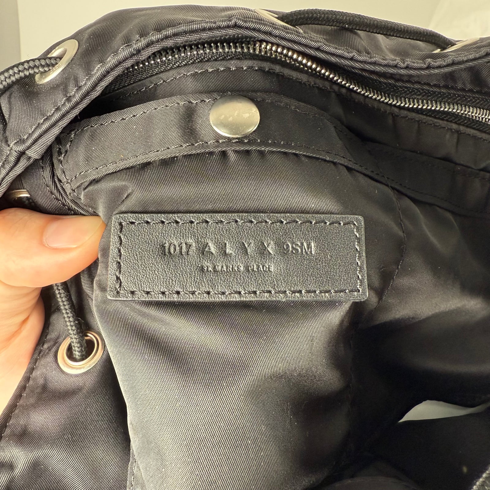 1017 Alyx 9SM Fold Top Tank Back Pack