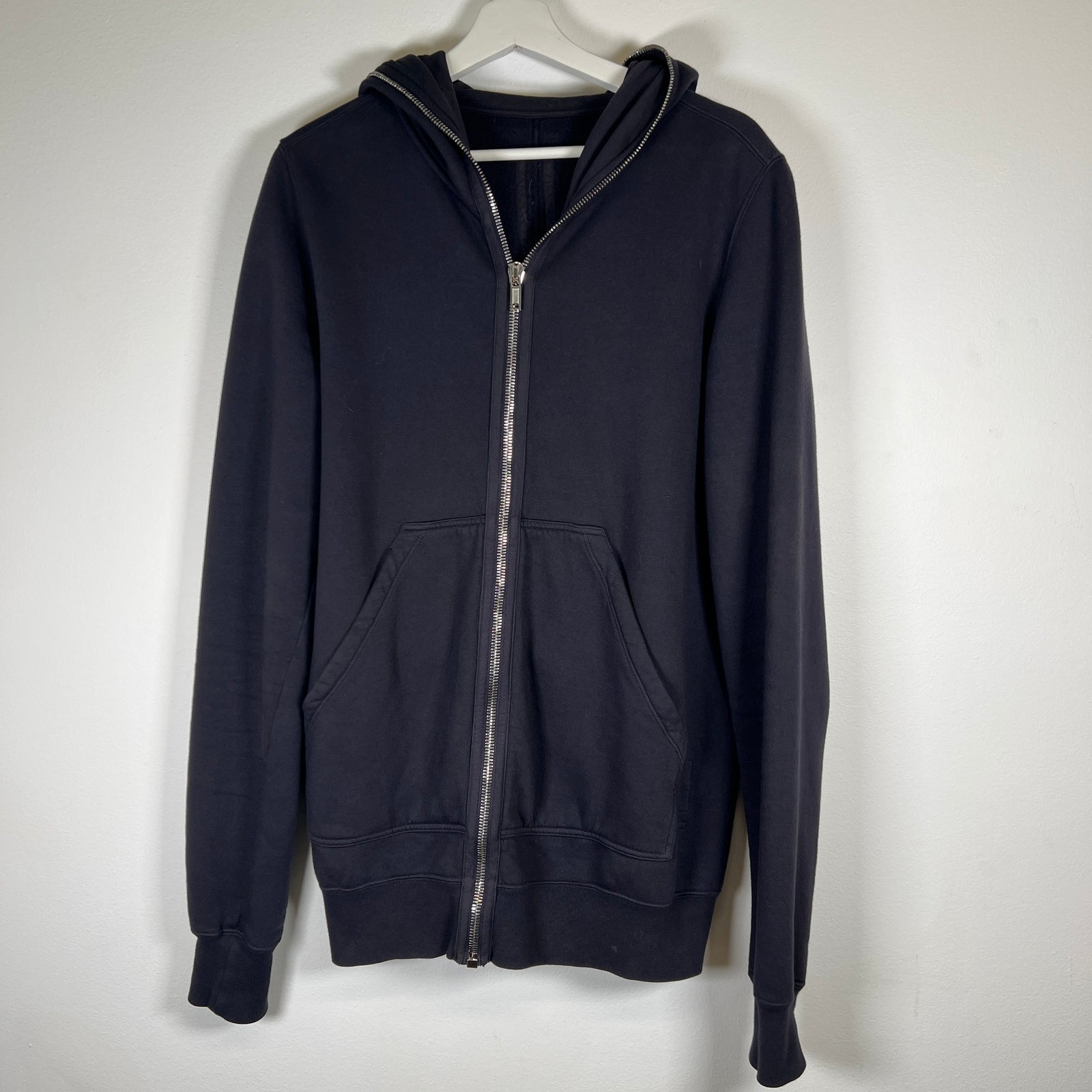 Rick Owens Felpa Gimp Hoodie Indigo Size L