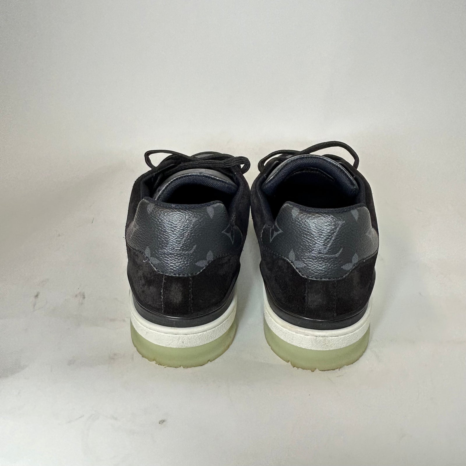 Louis Vuitton Black Monogram Trainer Size LV 9