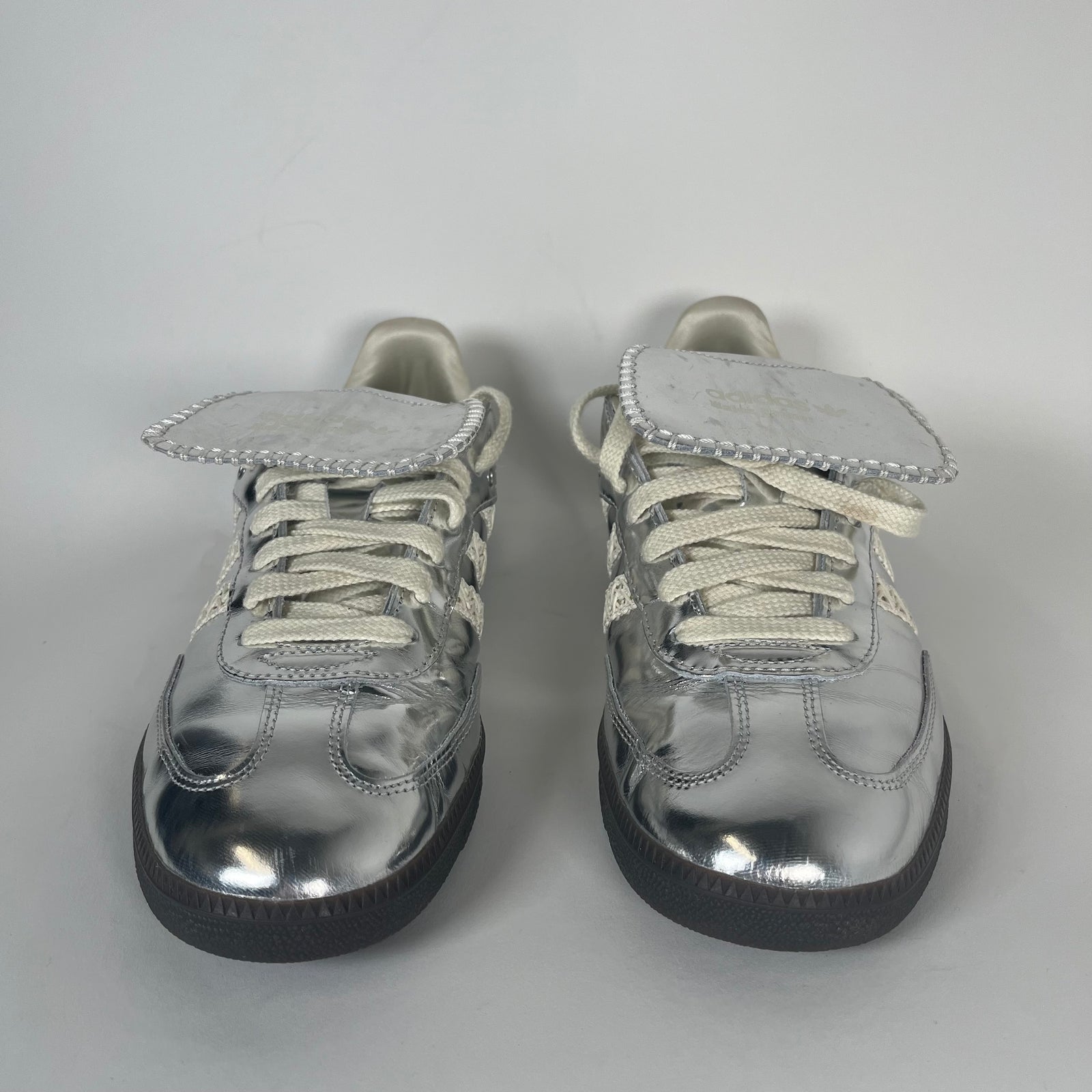 Adidas x Wales Bonner Silver Sambas Size 11.5