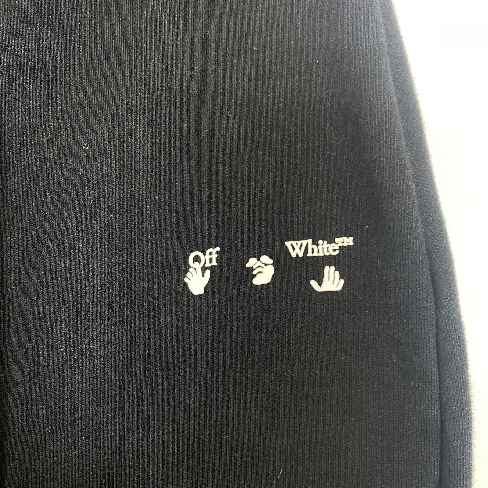 Off-White Black Logo Sweat Skirt Size XS