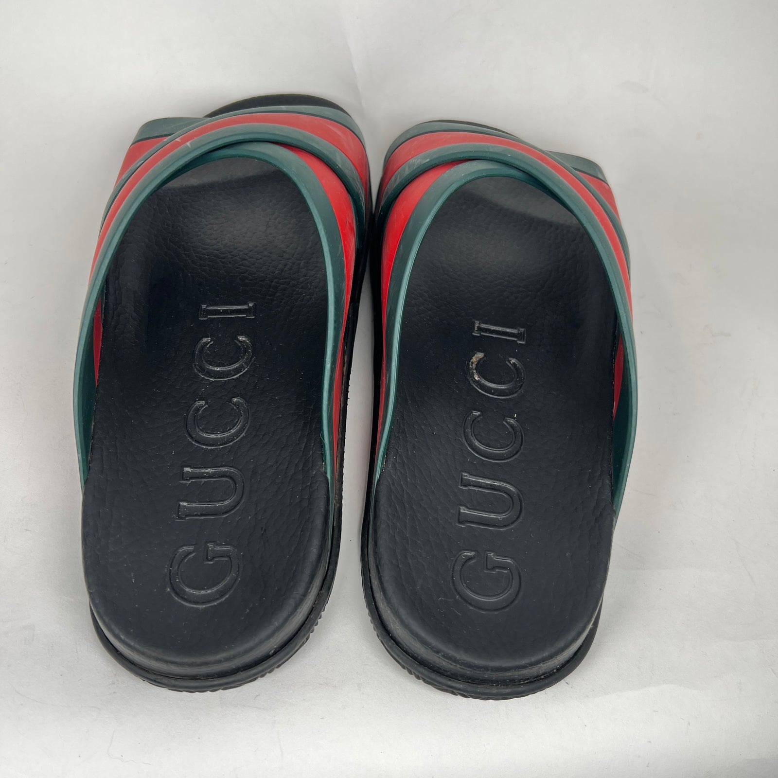 Gucci Agrado Web Strap Sandal Size 10