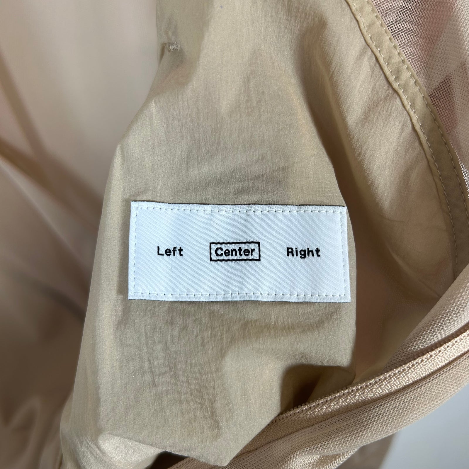 Post Archive Faction Apricot 5.0 Center Mesh Hoodie Size L