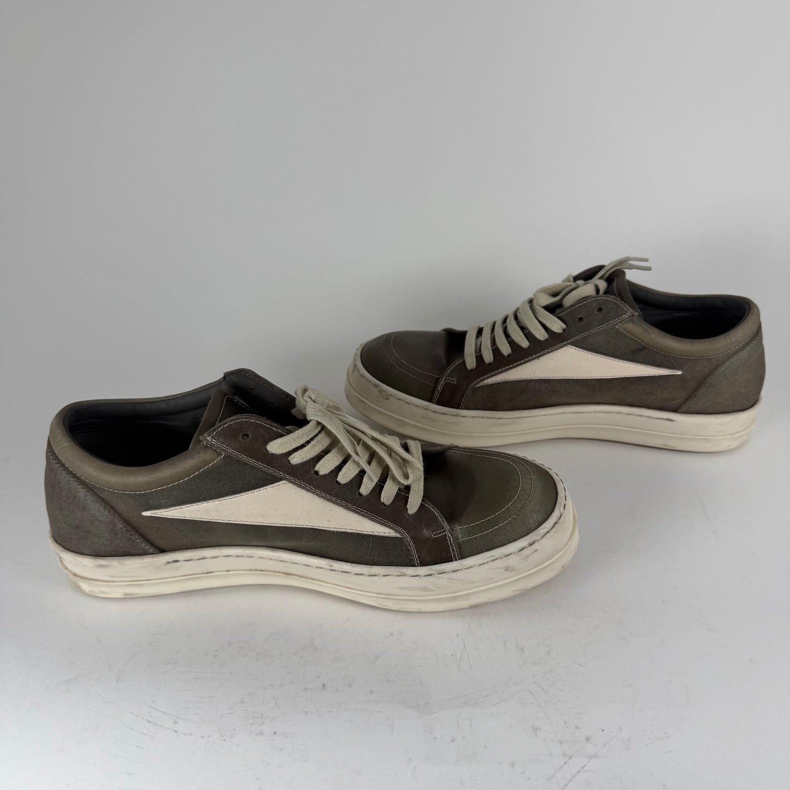 Rick Owens Porterville Dust Vintage Low Tops Size 43