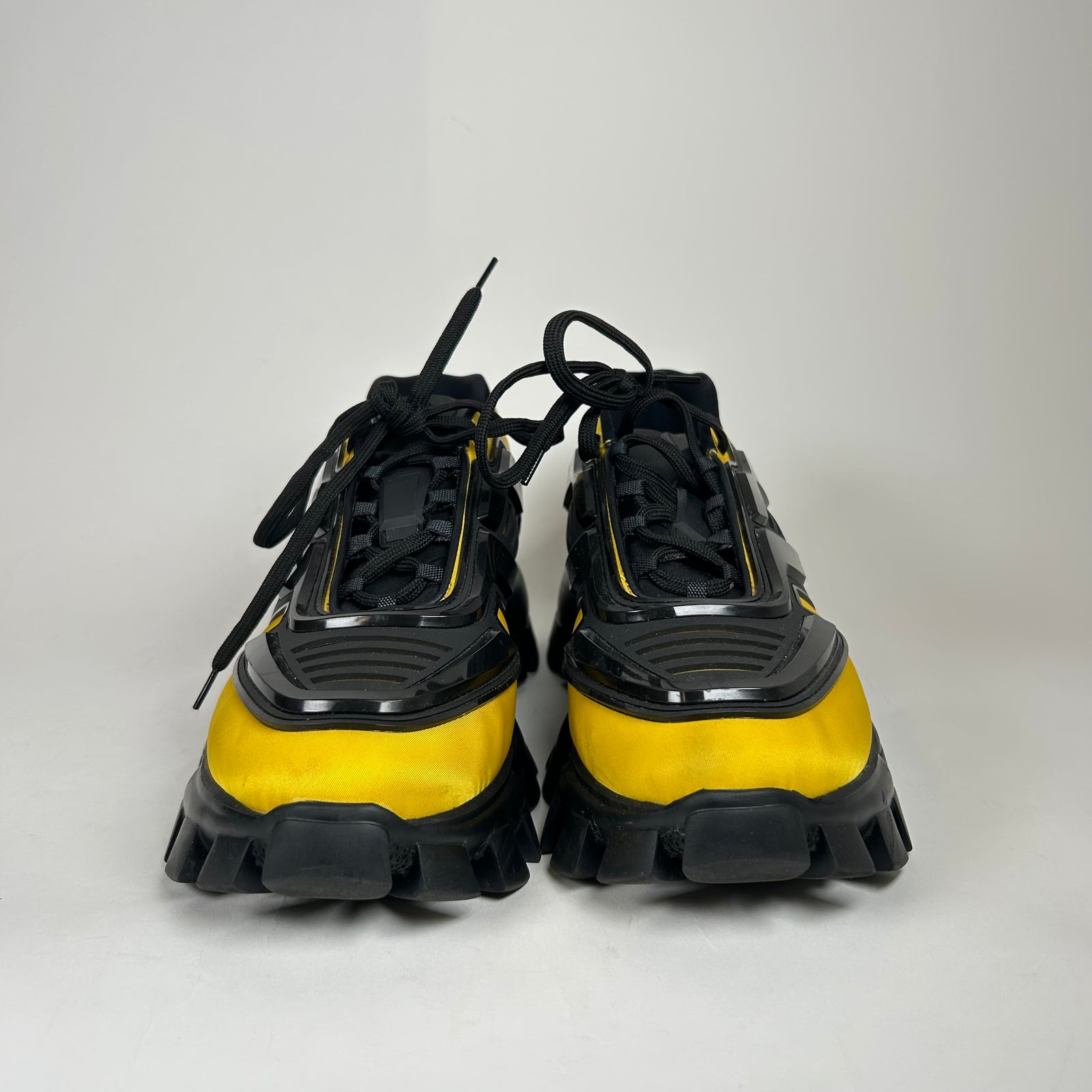 Prada Yellow Nylon Cloudbust Thunder Size 8