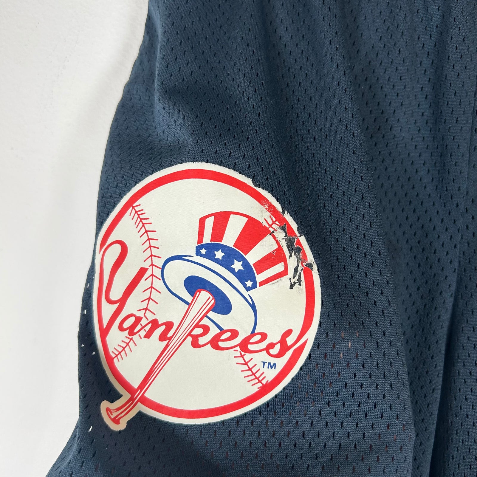 Eric Emanuel Blue Yankees Shorts Size L