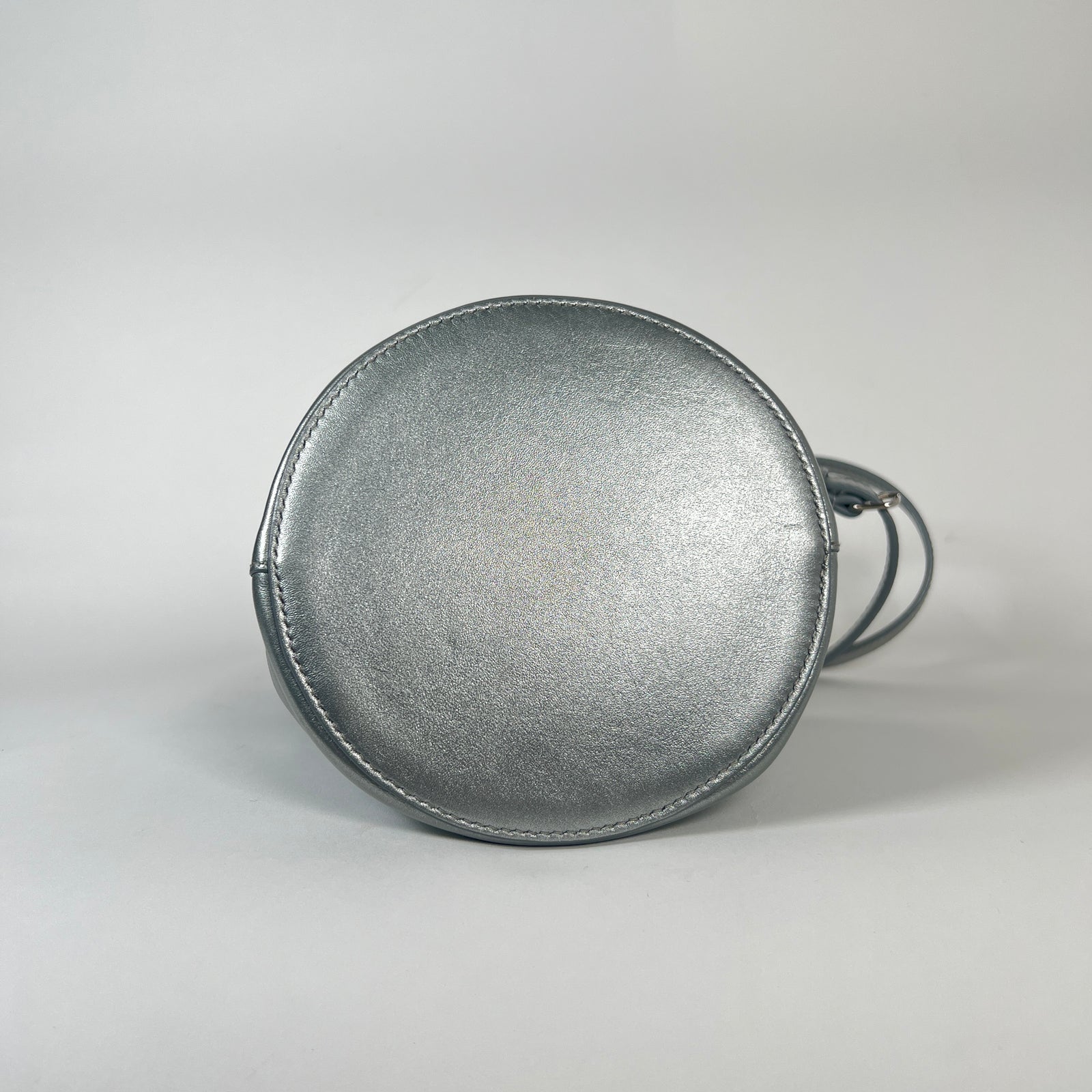 Balenciaga Silver XS Bucket Bag