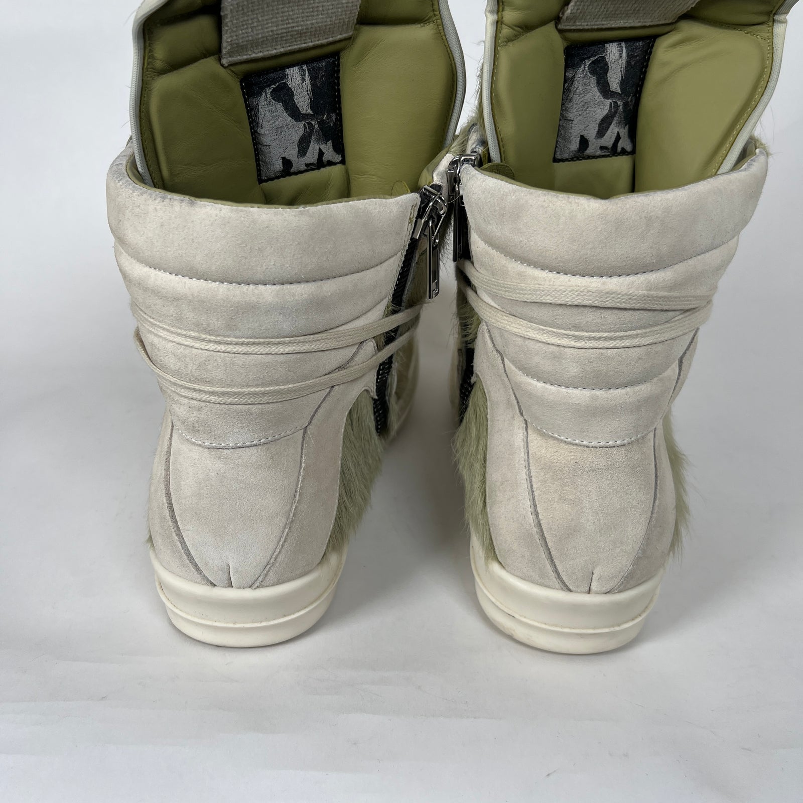 Rick Owens Acid Ponyhair Geobasket Size 45