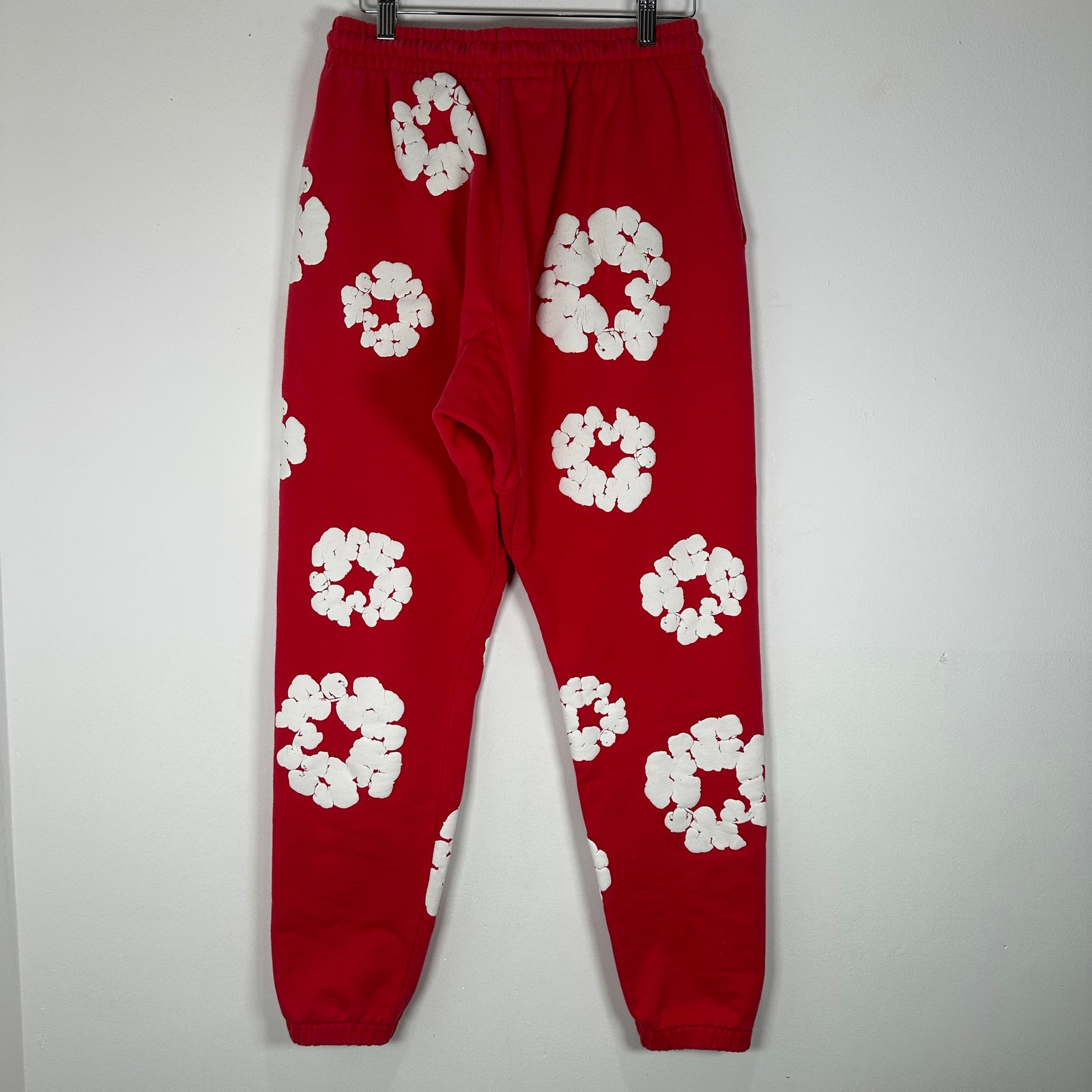 Denim Tears Red Wreath Sweatpants Size S