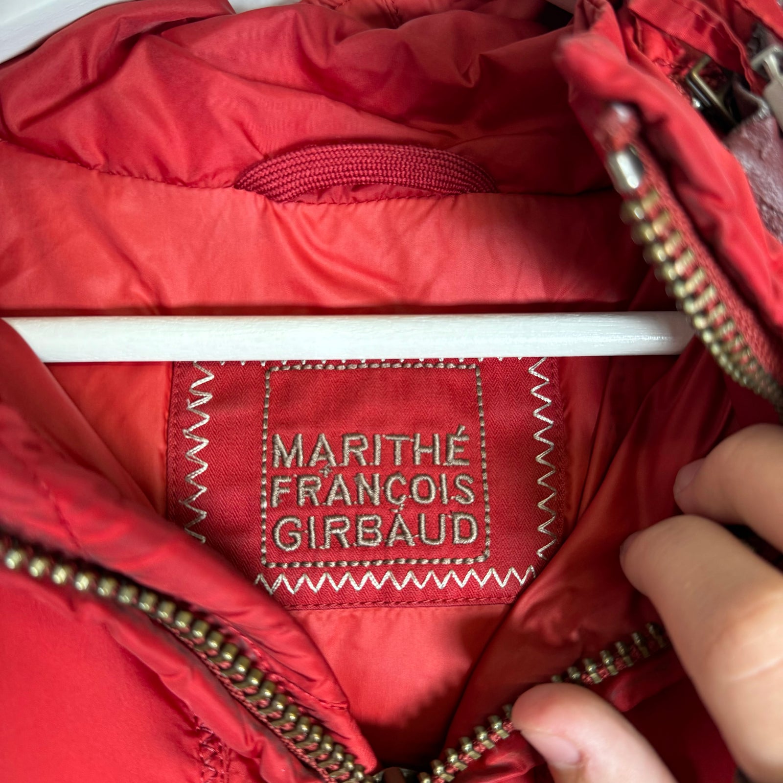 MFG Red Mowhawk Jacket Size S