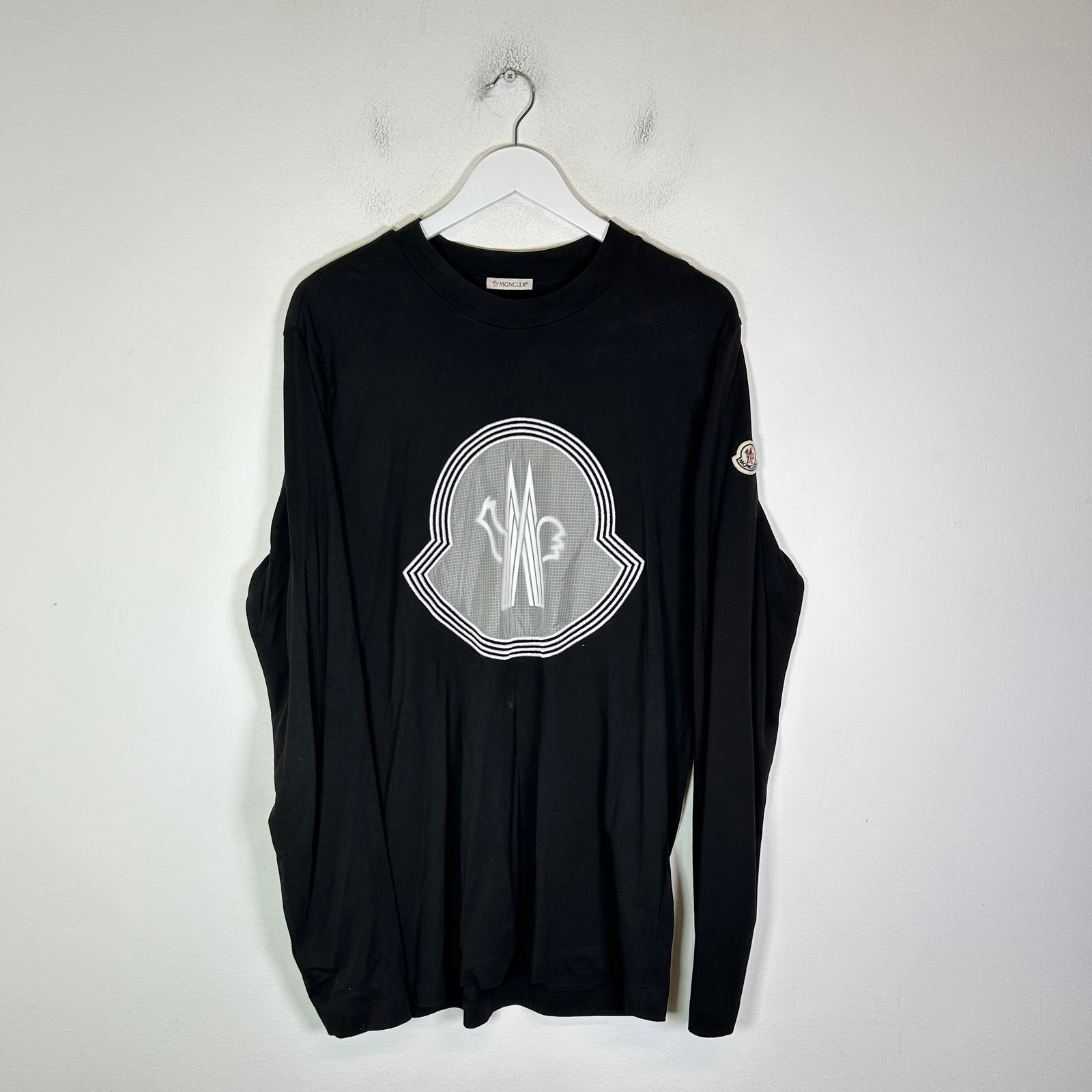 Moncler Black Logo Longsleeve