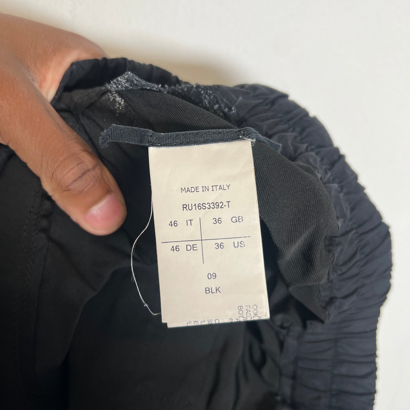 Rick Owens SS16 'Cyclops' Pod Shorts