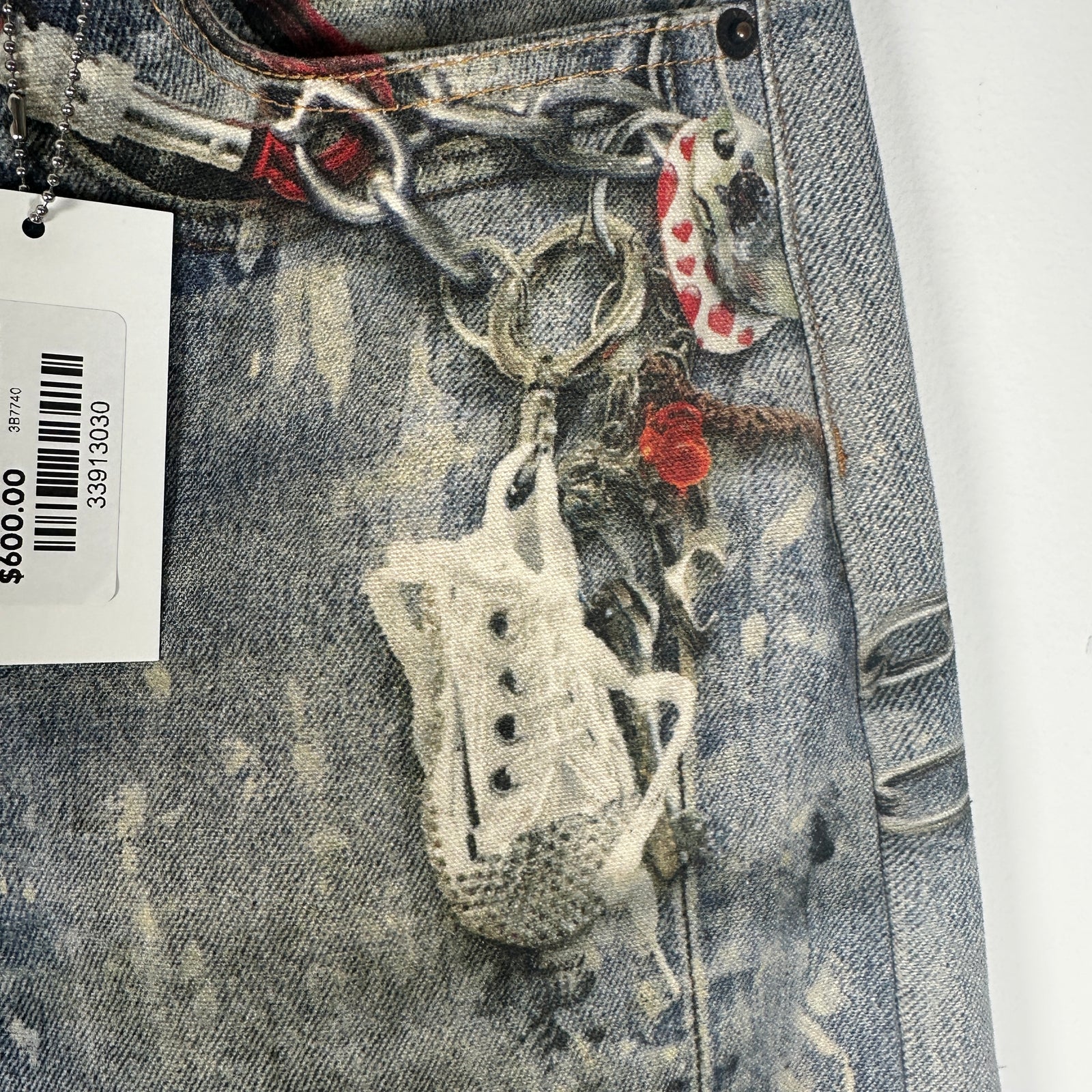Acne Studios Trompe l'oeil Jeans Size 31
