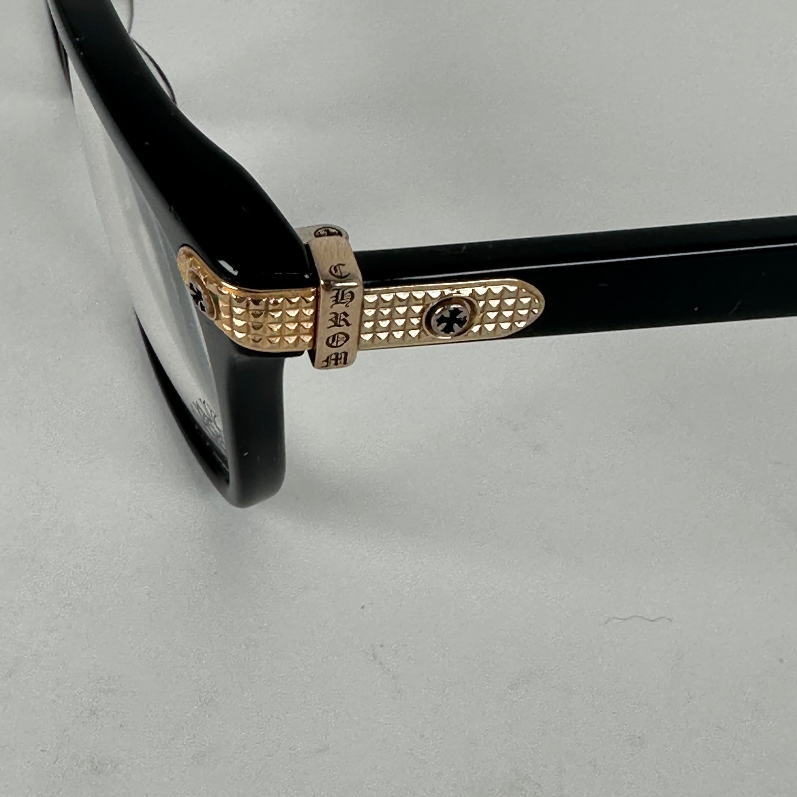 Chrome Hearts 'BEAU NER' Clear Frame Glasses