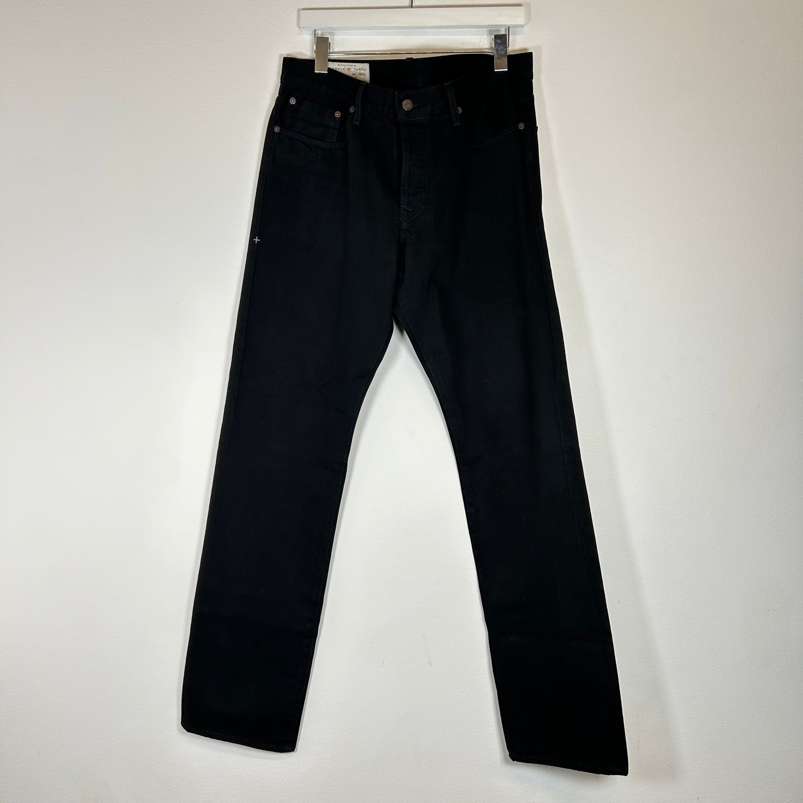 Imogene + Willie Black Barton Slim Denim Jeans Size 34