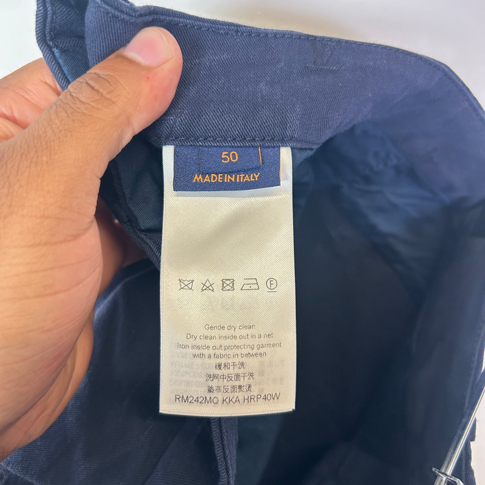 Louis Vuitton Monogram Embossed Casual Pant